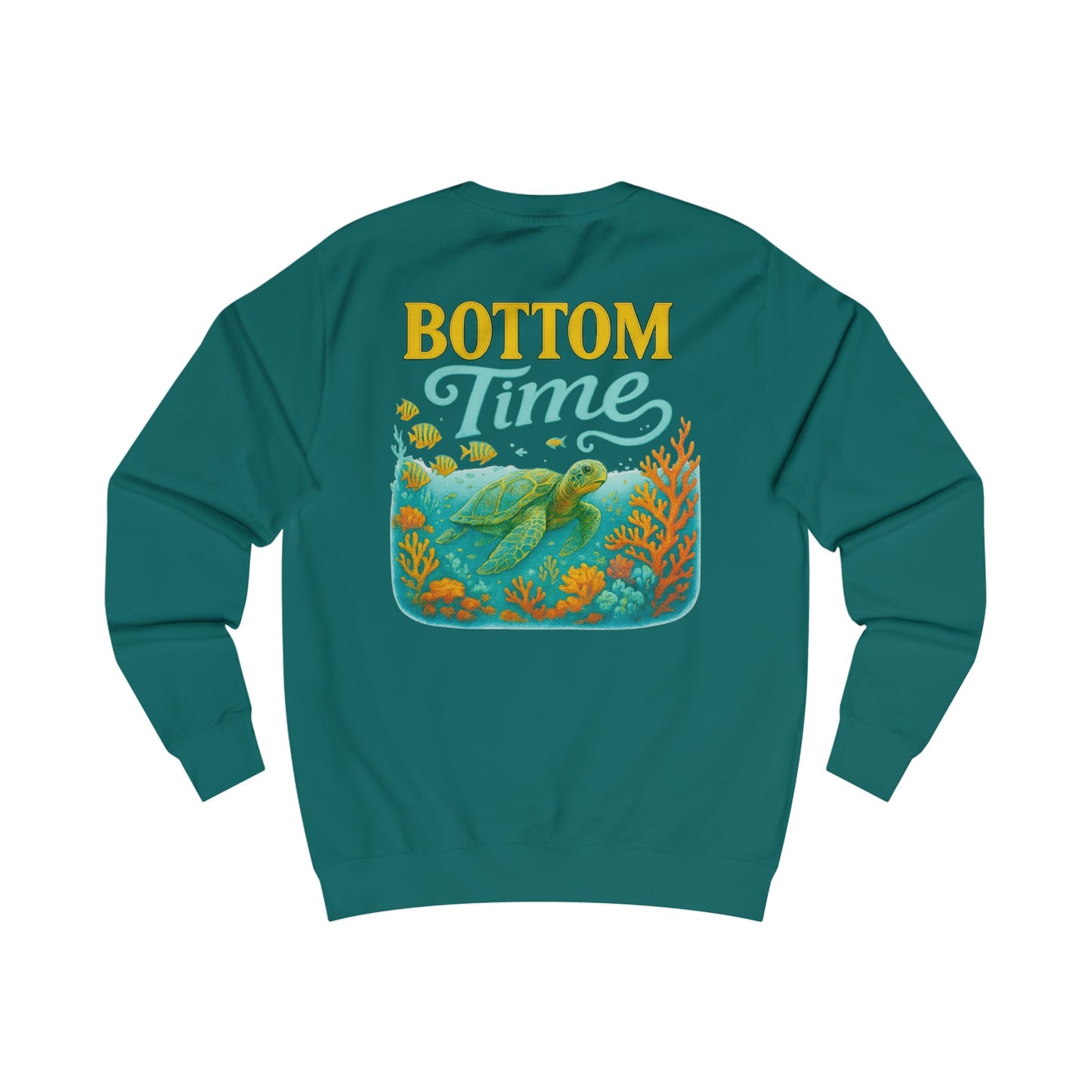 Ocean-Themed Unisex Sweatshirt - Perfect for Sea Lovers, Sea Turtle Gifts, Gifts for Ocean lovers, Casual Wear, Gifts for Divers, Beach Days, Summer Celebrations