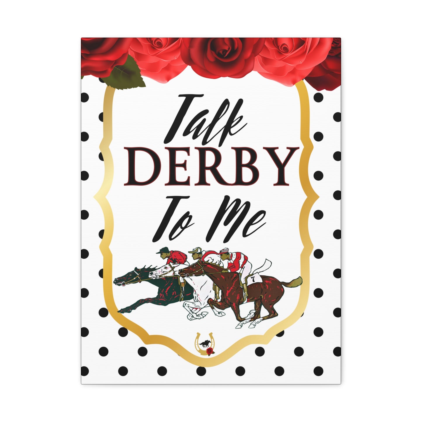 Kentucky Derby Poster, Talk Derby To me, Kentucky Derby Party