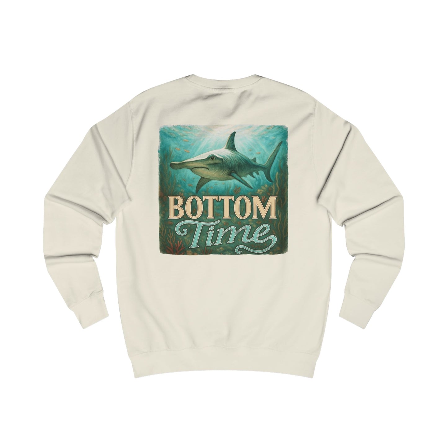 Hammer Head Shark Sweatshirt, shark sweatshirt, Cozy Beach Vibes, Ocean crew, Shark Week, Summer Gatherings, and Shark lover Gifts