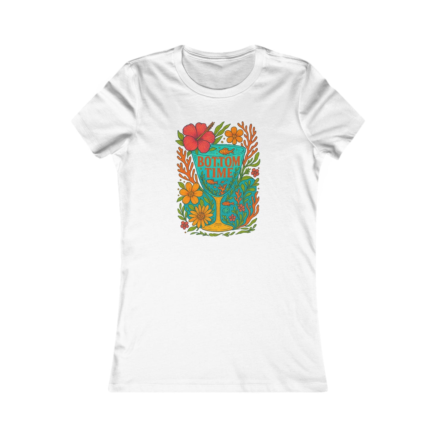Women's Botanical Tee - Floral Design, Perfect for Nature Lovers, Gardeners, Gift for Birthdays, Spring Fashion, Casual Wear, Festival shirt, glow party, rave shirt, neon shirt, drinking