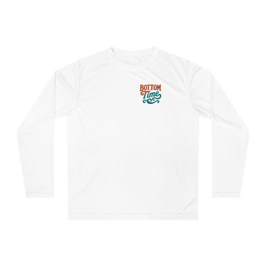 Sun Shirt, Long SleeveBottom Time Long Sleeve Sun Shirt, Boat shirt, Sun Protection shirt, gift for whale lovers, Beach Wear, Outdoor Adventure Shirt, Gift for Water Lovers, Summer Vacation Tee,