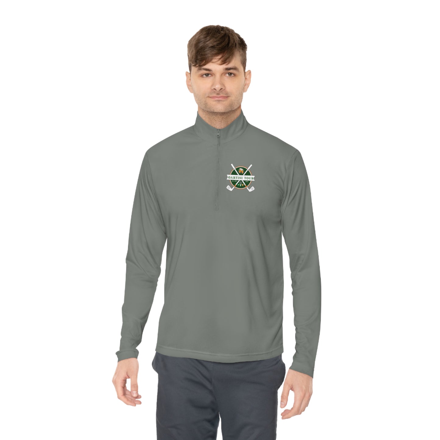 Gartin Unisex Quarter-Zip Pullover