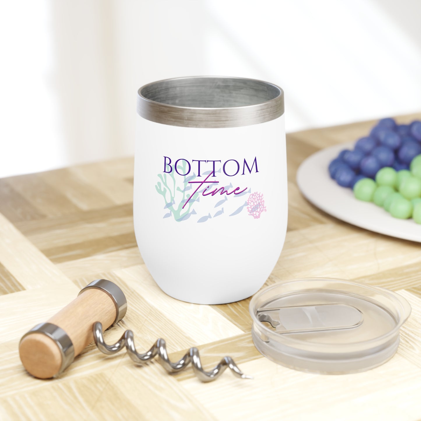 Bottom TIme Chill Wine Tumbler