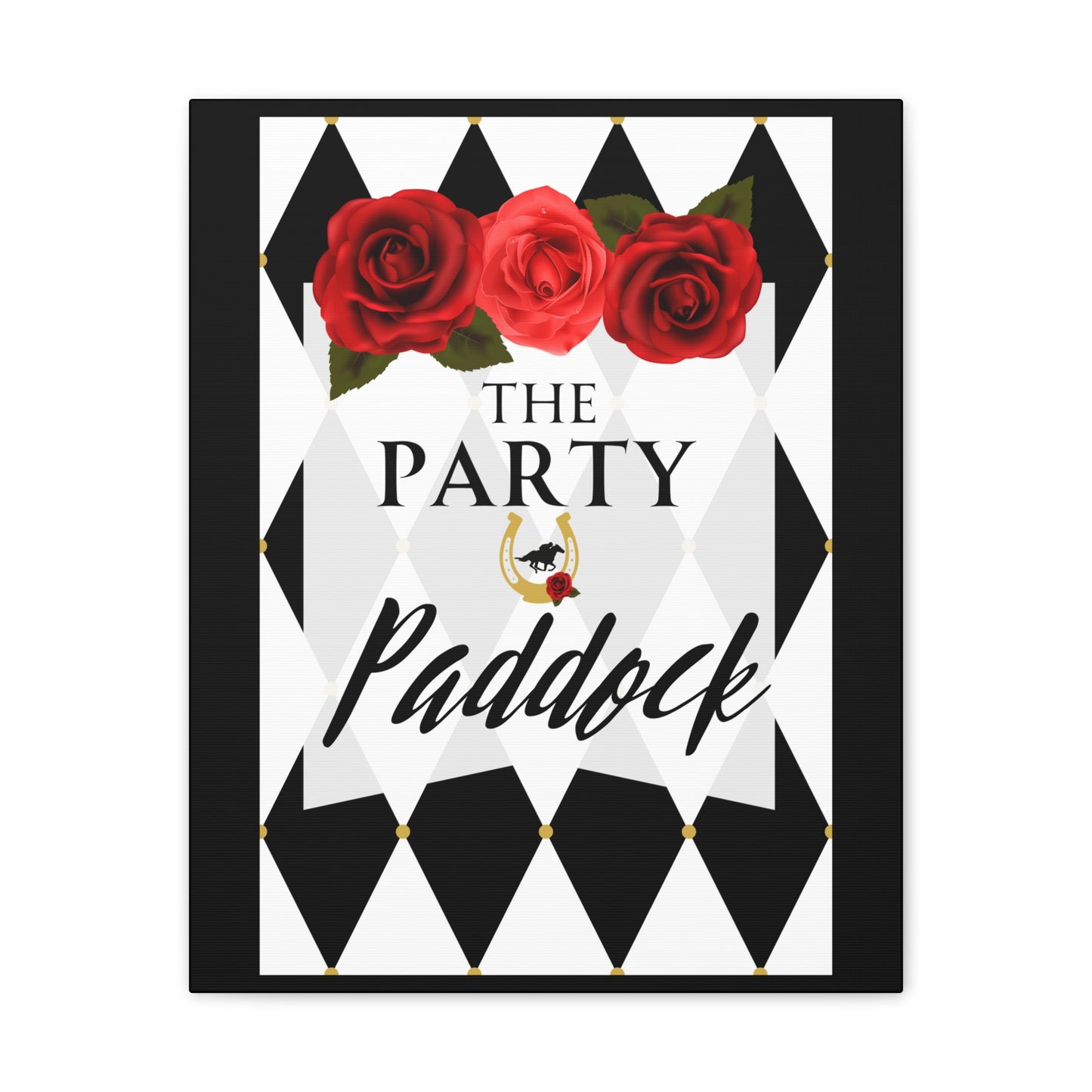 Kentucky Derby, Party Paddock, Canvas, Kentucky Derby Party