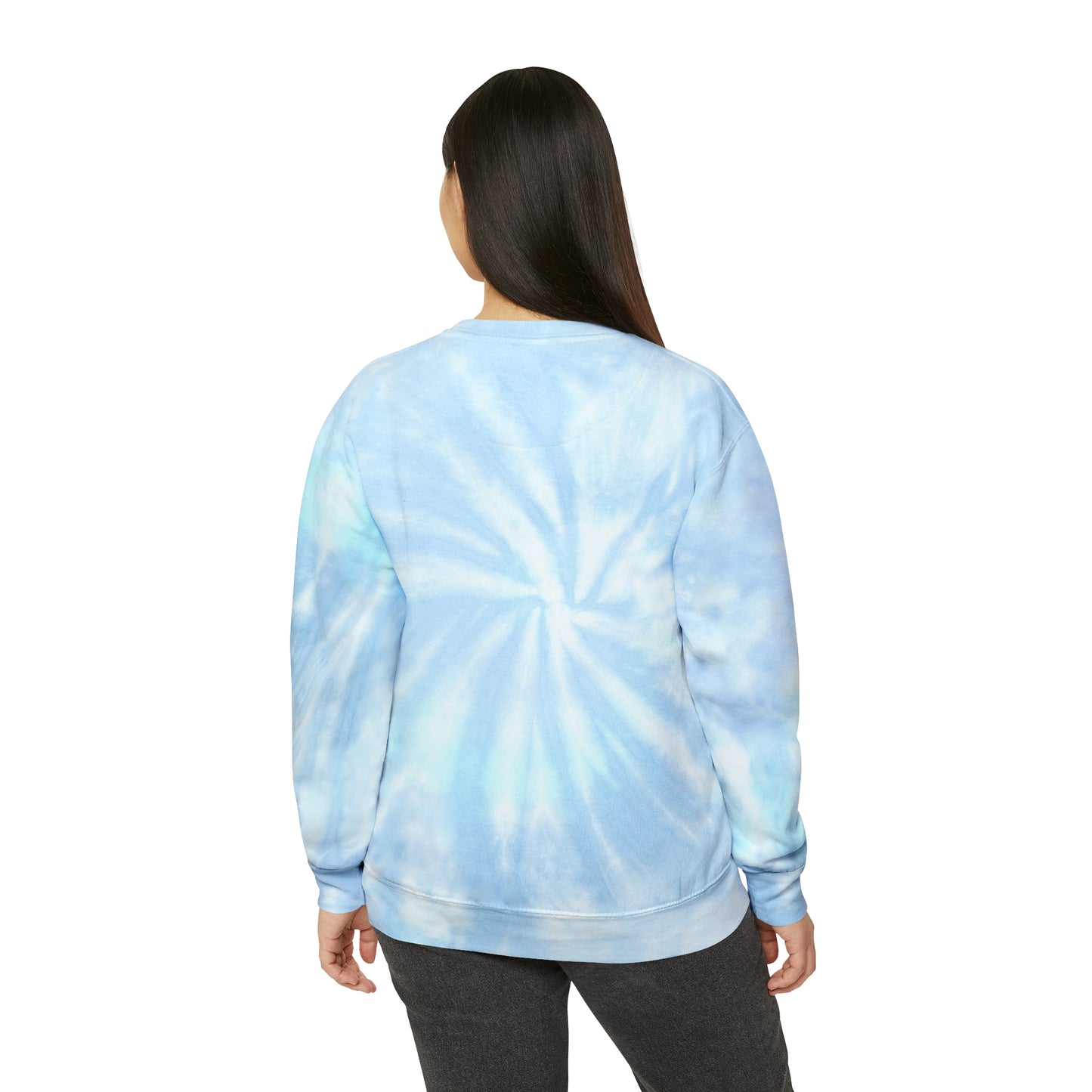 Travel Unisex Tie-Dye Sweatshirt