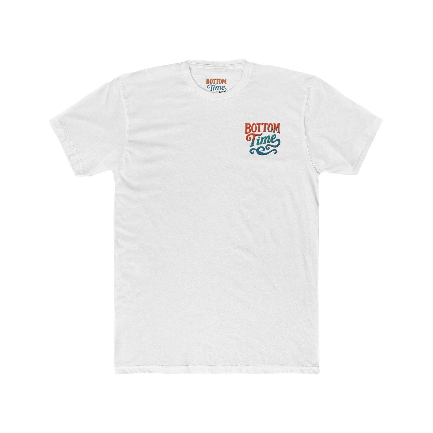 Dive Into Fun: 'Bottom Time' Unisex Sea Turtle Cotton Crew Tee - Perfect for Beach Days, Gifts for Divers, Summer Adventures, Casual Wear, gift for sea turtle lovers