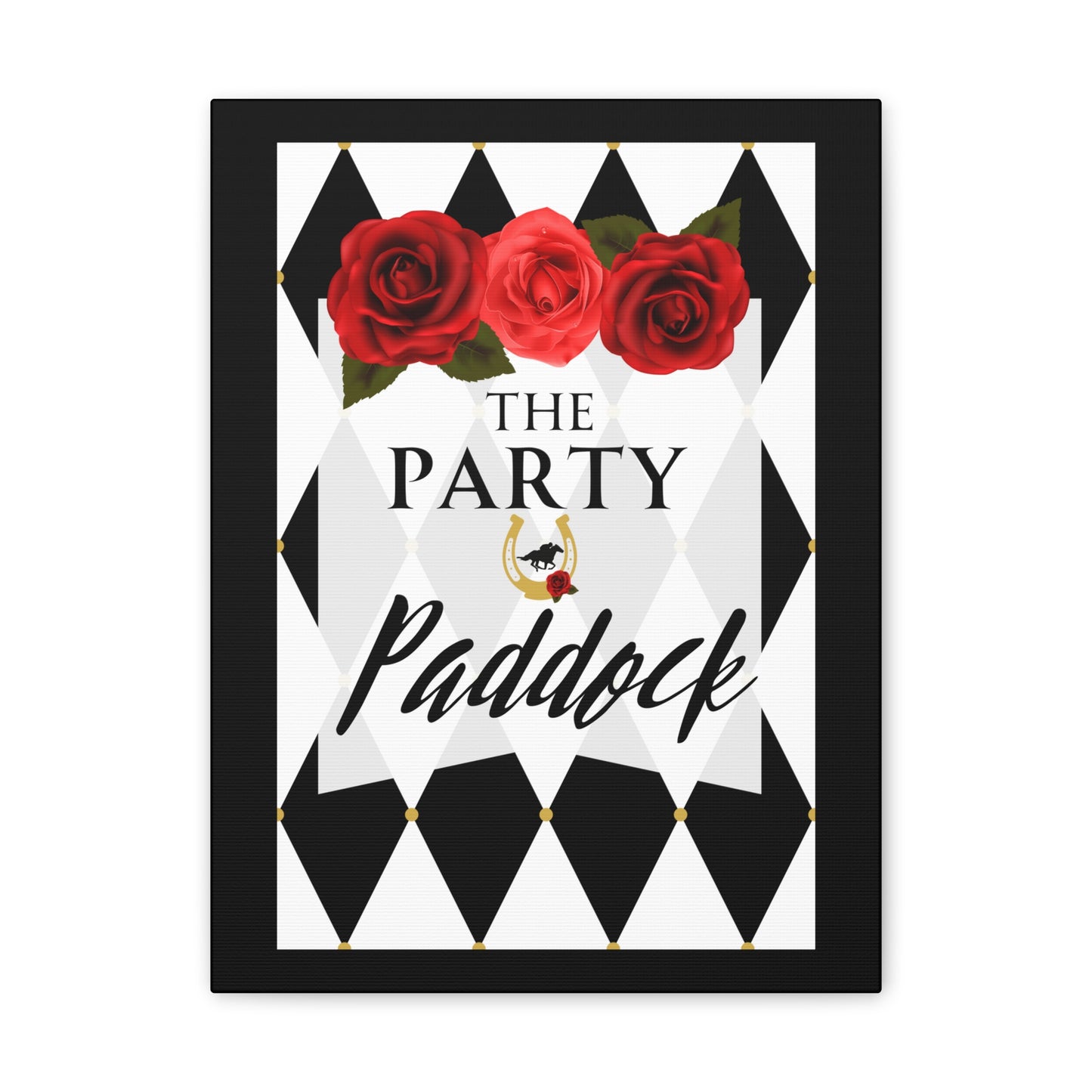 Kentucky Derby, Party Paddock, Canvas, Kentucky Derby Party