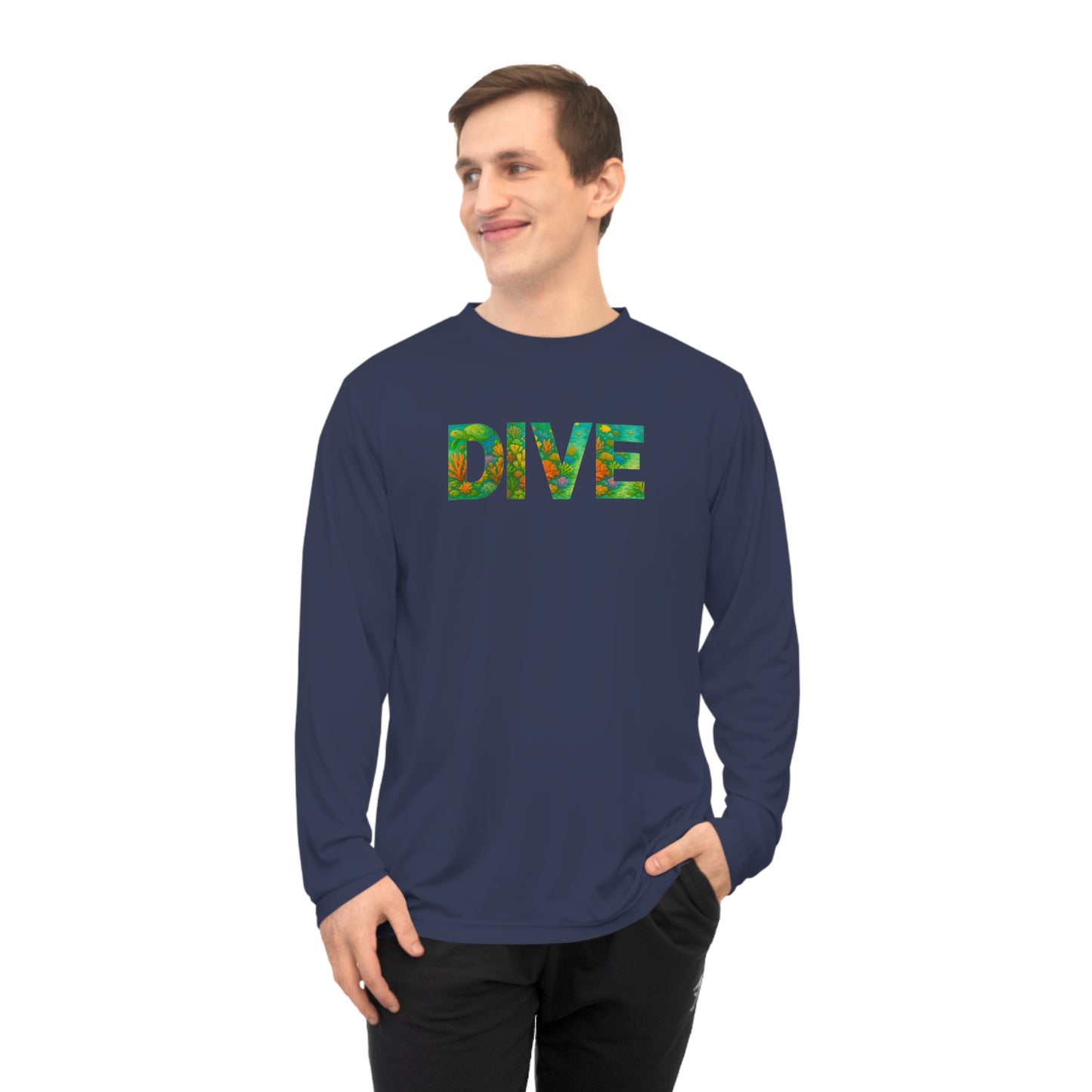 Sun Shirt Long sleeve, DIVE shirt, scuba diver gift