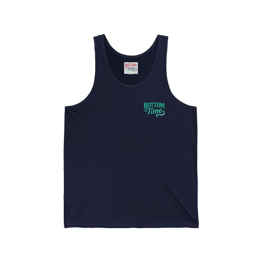 Vintage Ocean Night Sky, Bottom Time Tank Top | Beachwear, Summer Outfit, Casual Wear, Graphic Tee, Beach Wear, Gift for Ocean Lovers