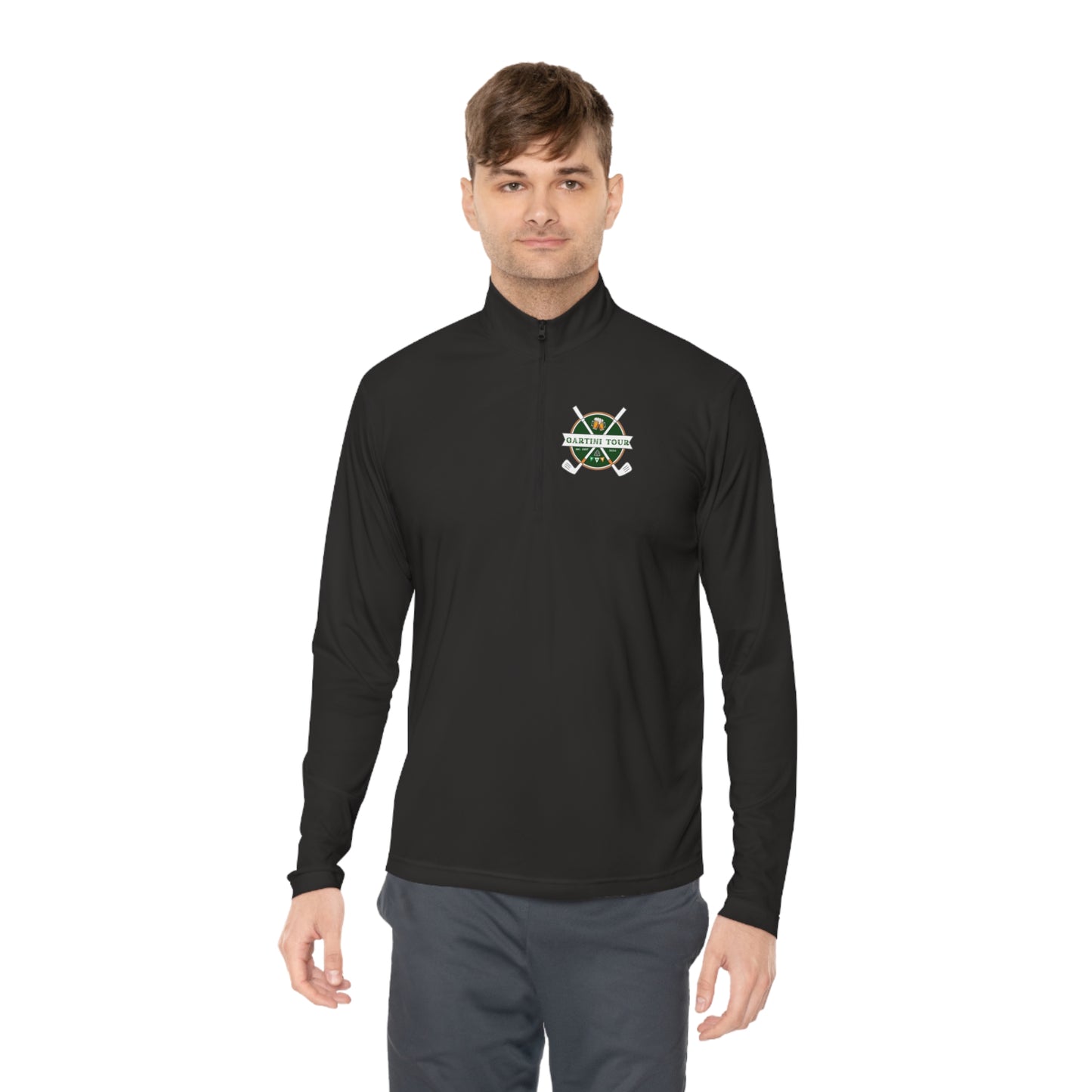 Gartin Unisex Quarter-Zip Pullover