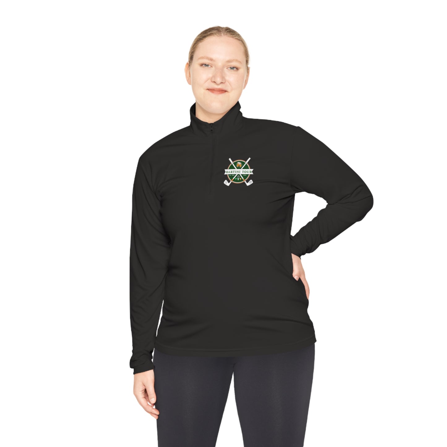 Gartin Unisex Quarter-Zip Pullover