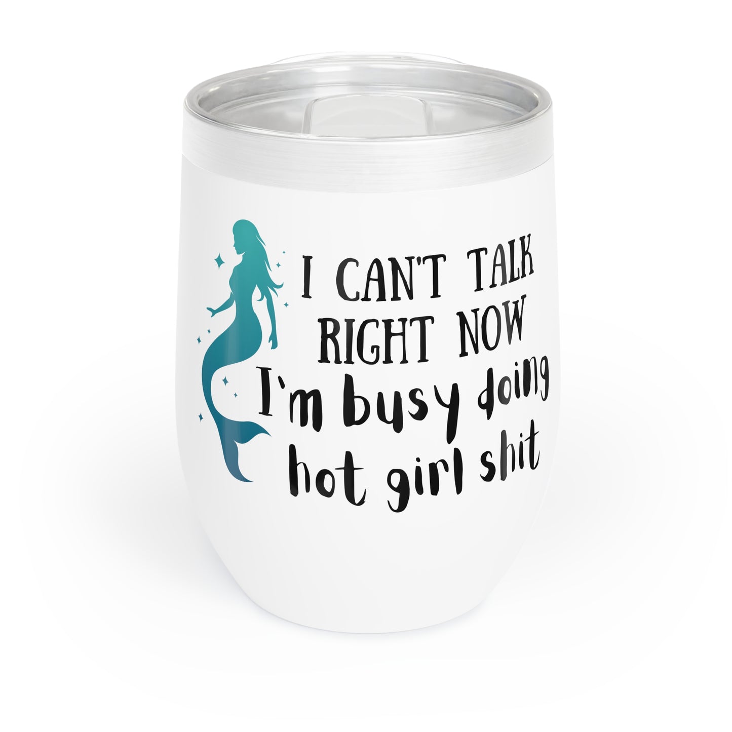 Chill Wine Tumbler, mermaid