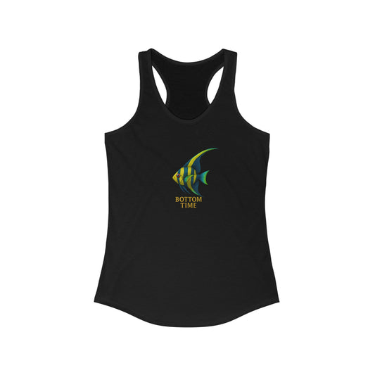 Vibrant Women's Dolphin OCean Racerback Tank - Perfect for Summer, Gift for beach lovers, vacation Top, Colorful Ocean Tee