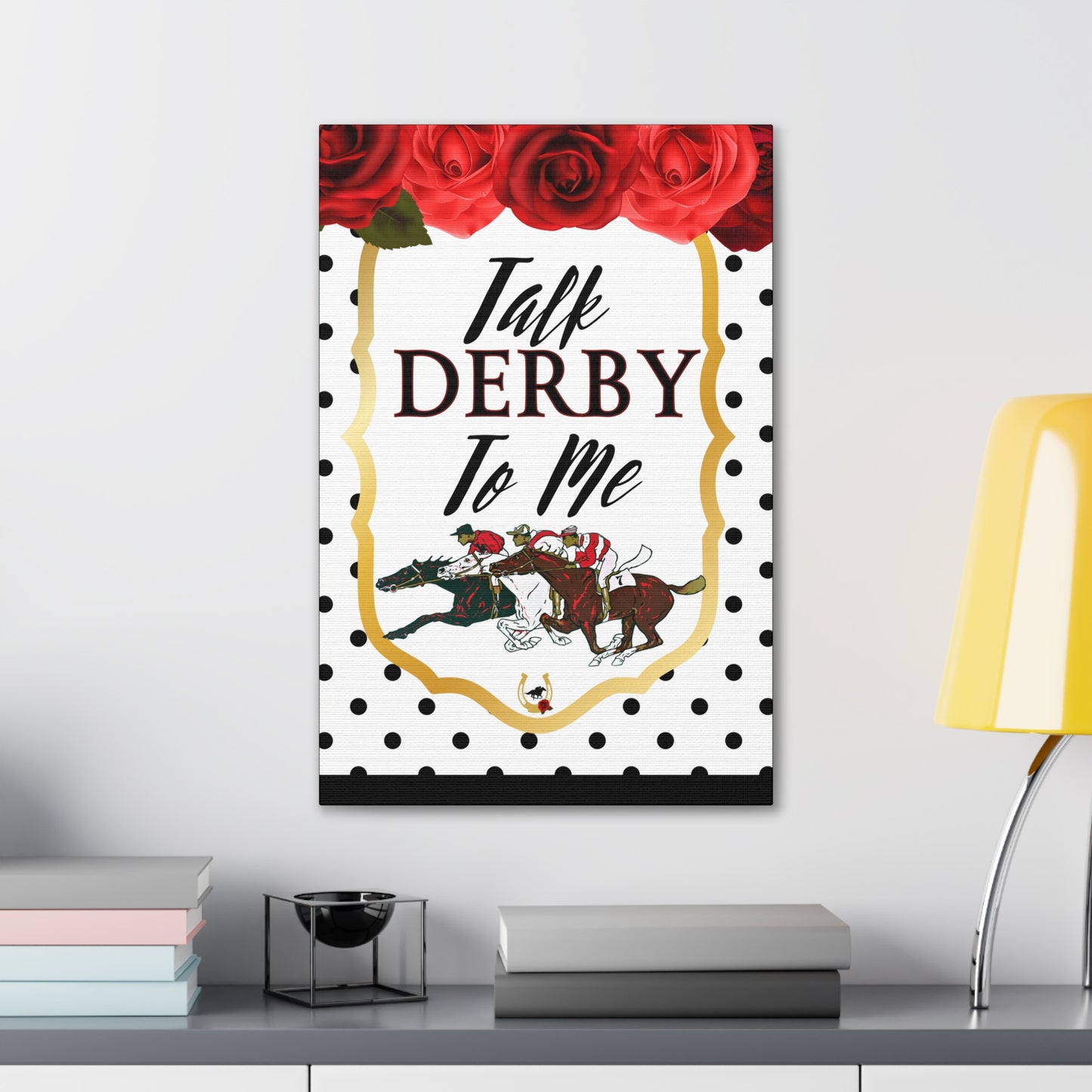 Kentucky Derby Poster, Talk Derby To me, Kentucky Derby Party