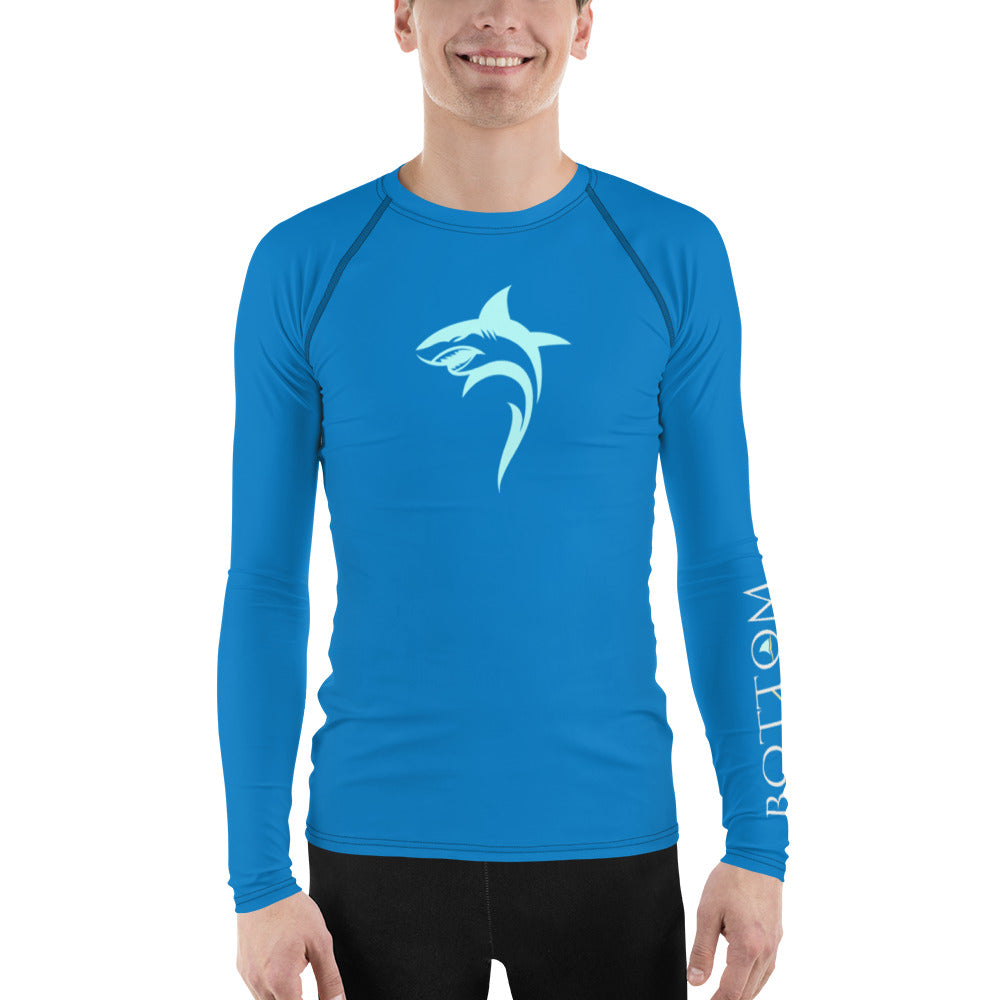 Bottom Time™ Eco-Friendly Men's Rash Guard, Custom, Shark, Sets