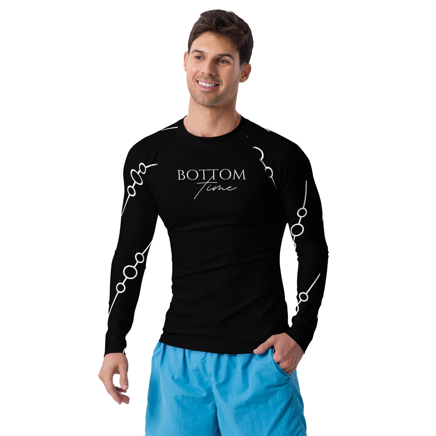 Bottom Time™ Eco-Friendly Men's Rash Guard, Octopus, Sets