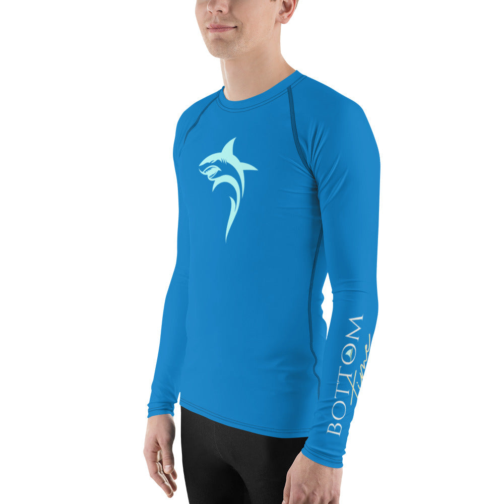 Bottom Time™ Eco-Friendly Men's Rash Guard, Custom, Shark, Sets