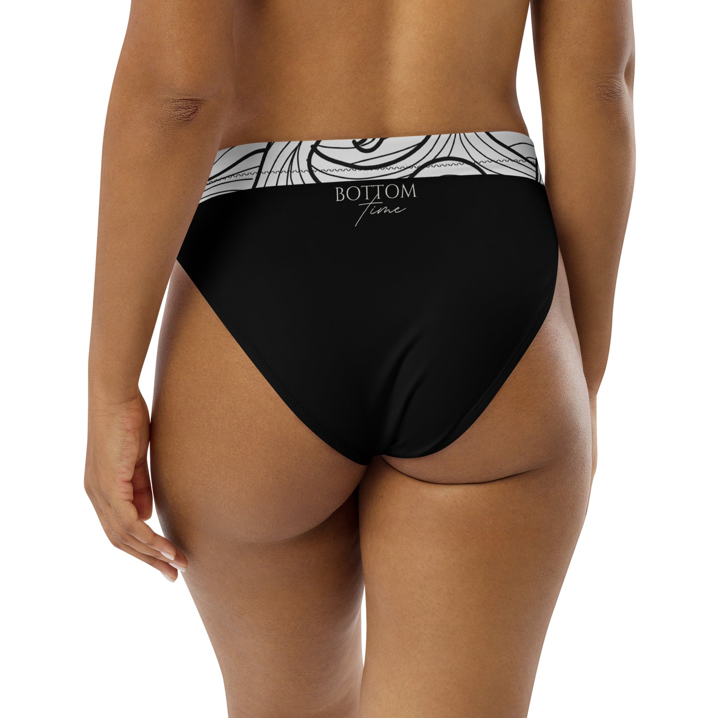 Bottom Time™ Eco-Friendly Recycled High-Waisted Bikini, Compass