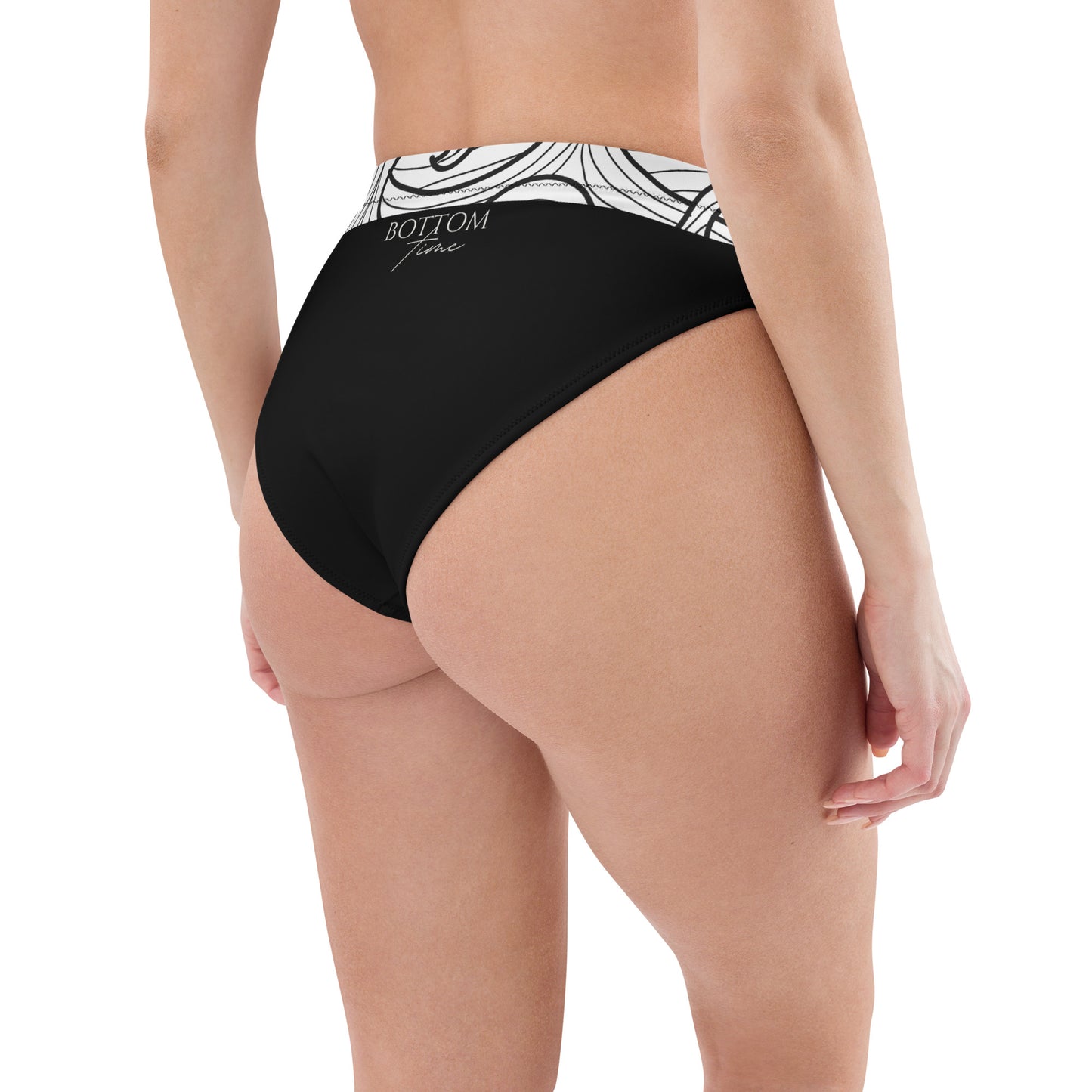 Bottom Time™ Eco-Friendly Recycled High-Waisted Bikini, Compass