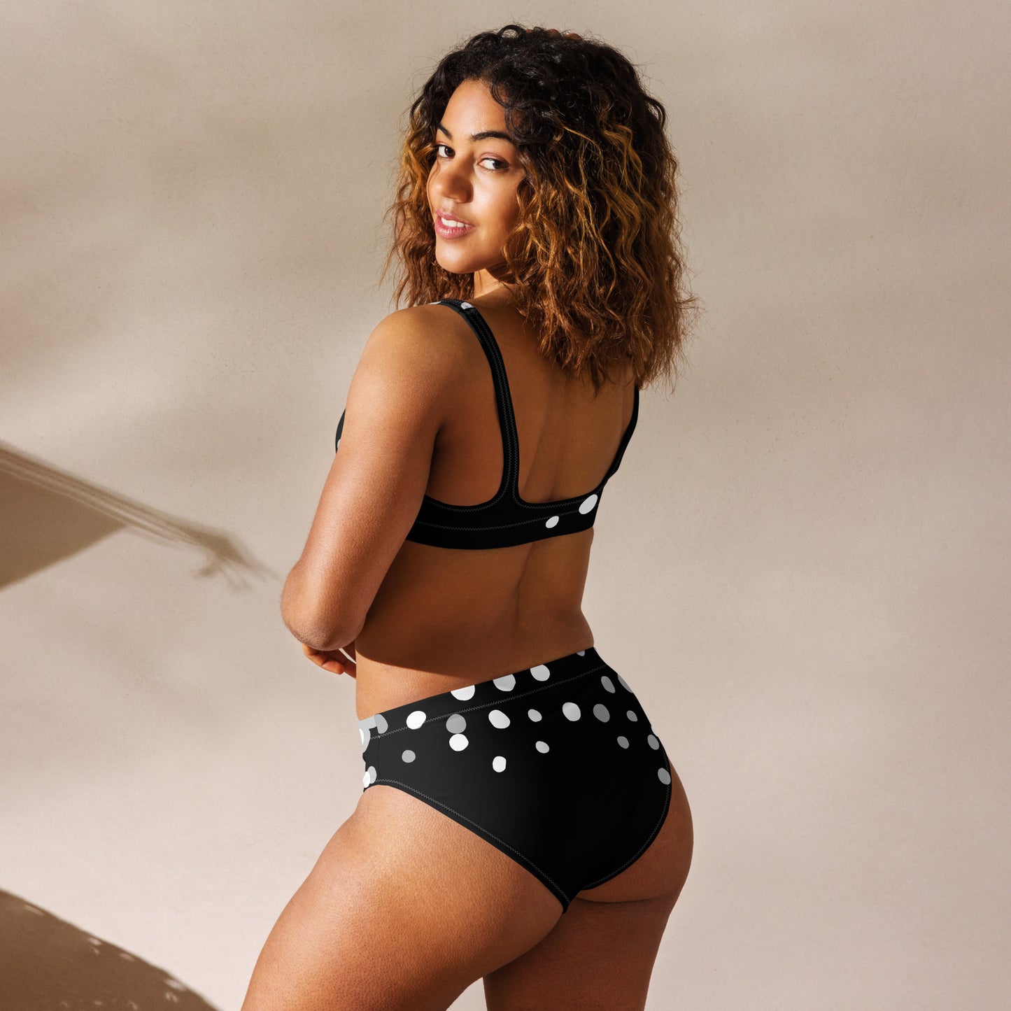 Bottom Time™ Recycled high-waisted Sport Bikini, Set