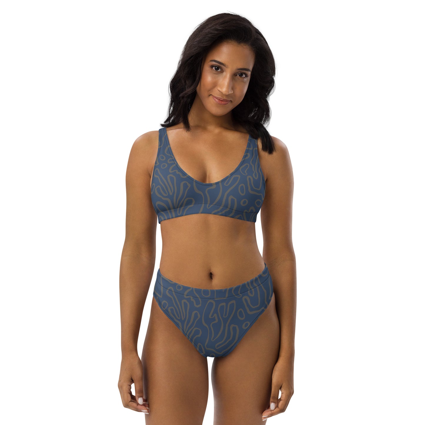 Bottom Time™ Eco-Friendly Recycled High-Waisted Bikini