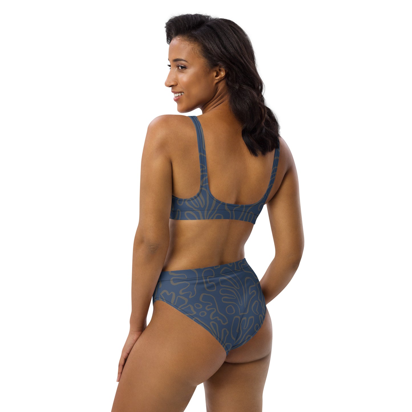 Bottom Time™ Eco-Friendly Recycled High-Waisted Bikini