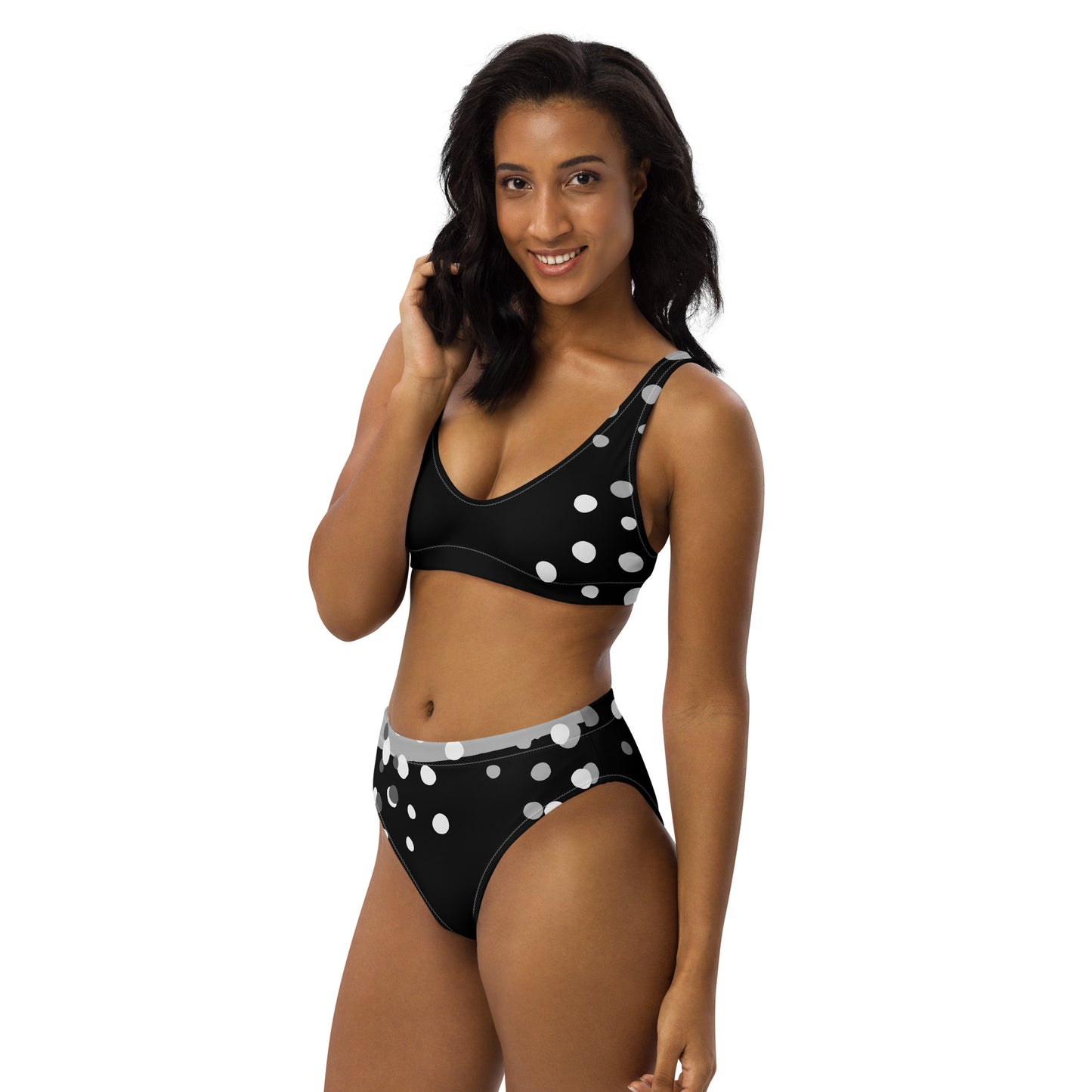 Bottom Time™ Recycled high-waisted Sport Bikini, Set