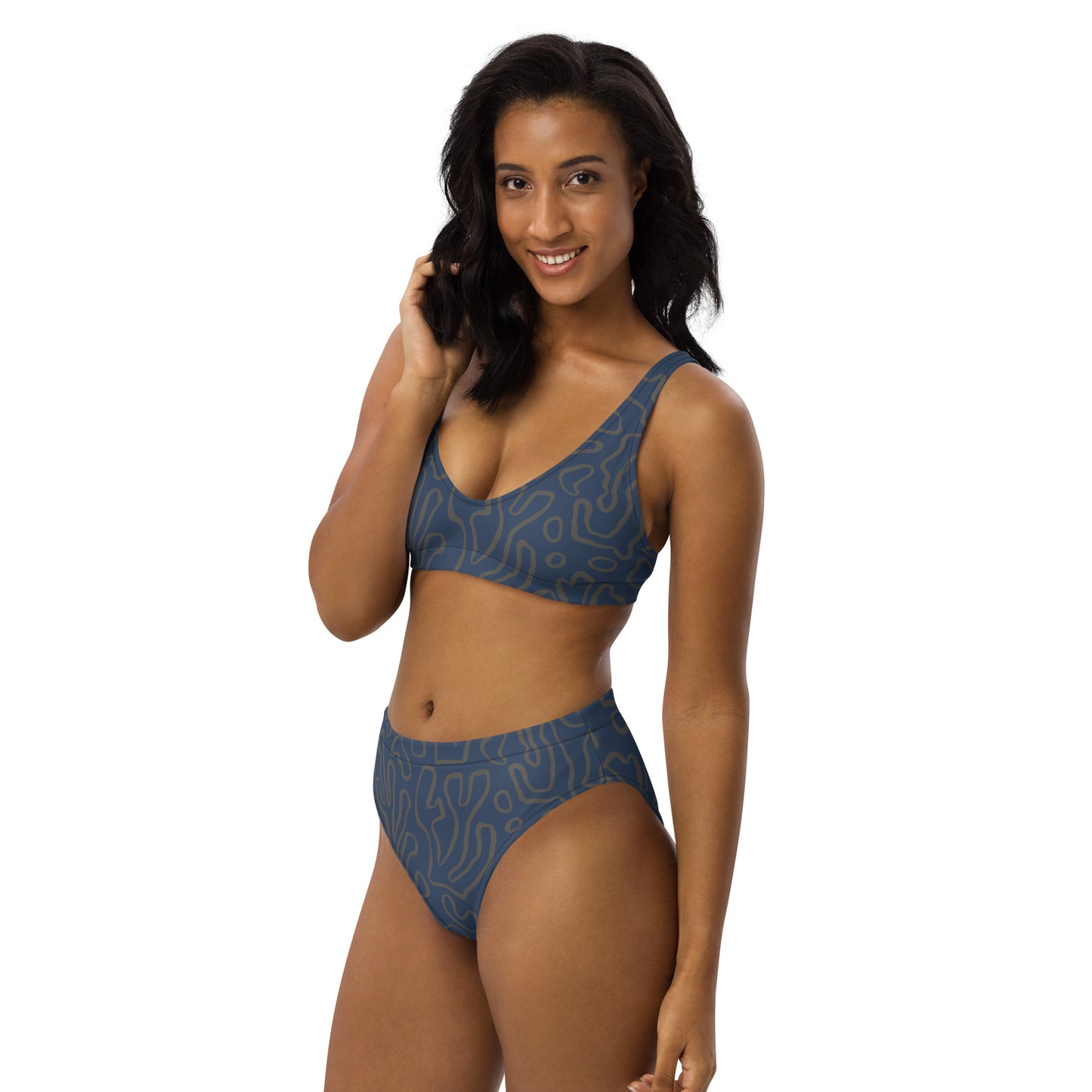 Bottom Time™ Eco-Friendly Recycled High-Waisted Bikini