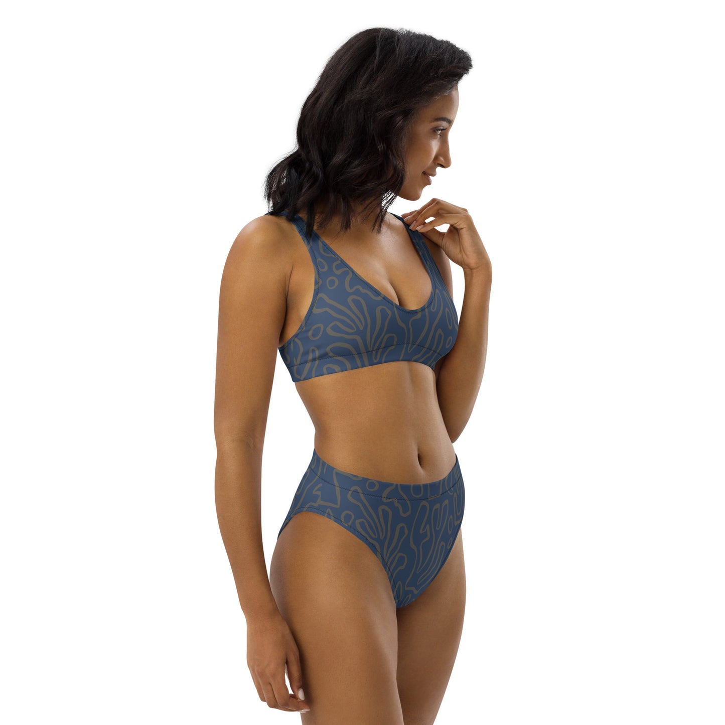 Bottom Time™ Eco-Friendly Recycled High-Waisted Bikini