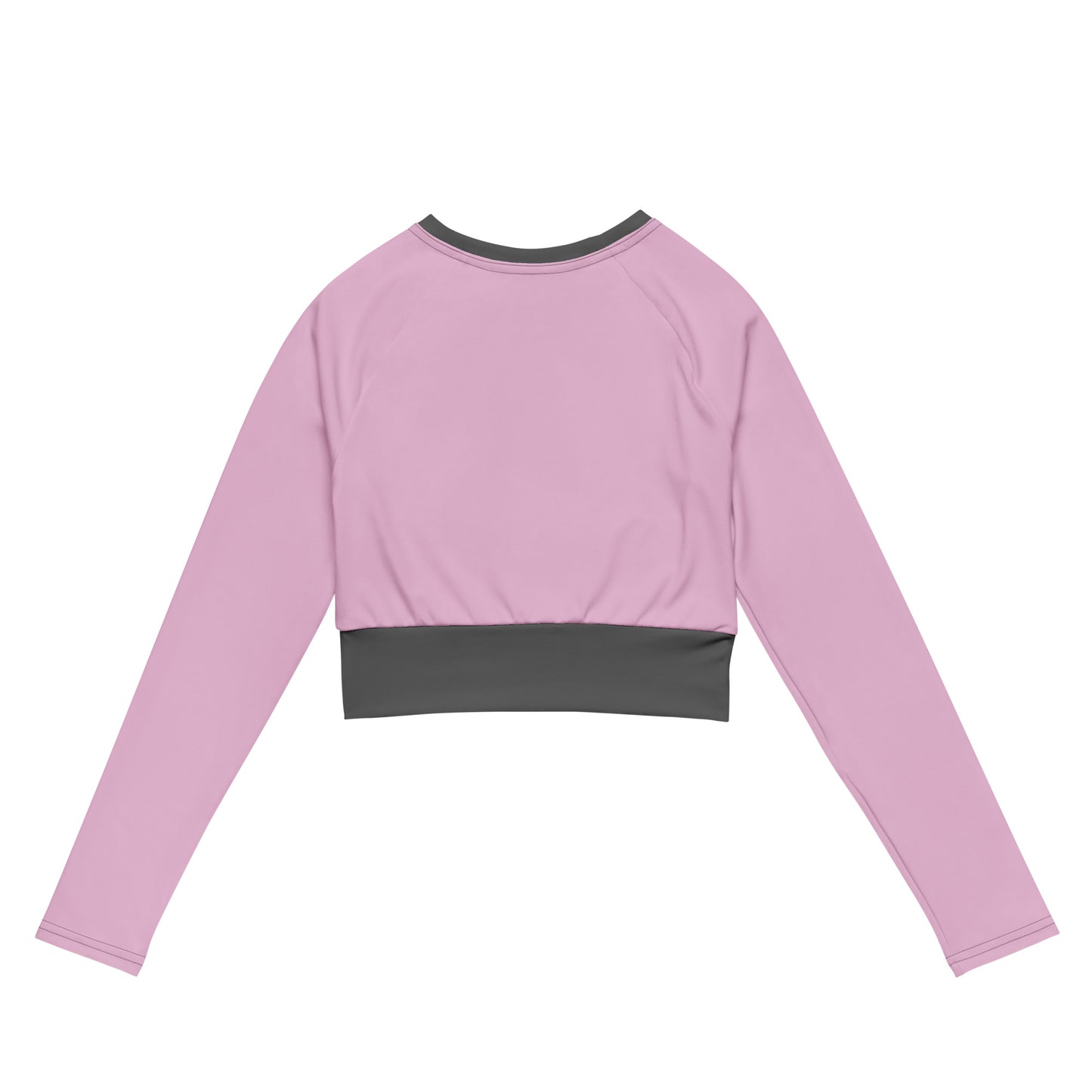 Bottom Time™ Eco-Friendly long-sleeve crop top, Pink