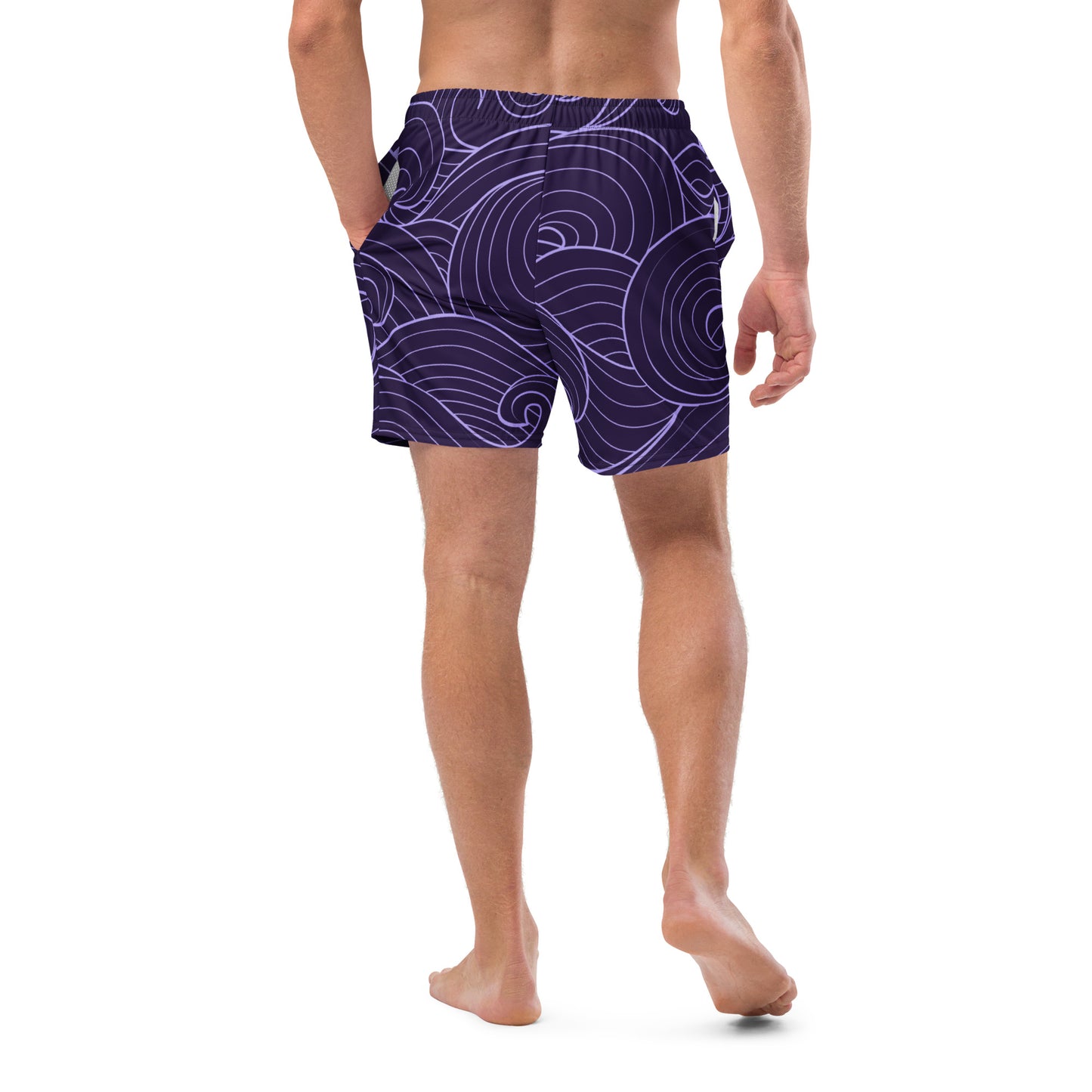 Bottom Time™ Eco-Friendly Men's Swim Trunks, Whale