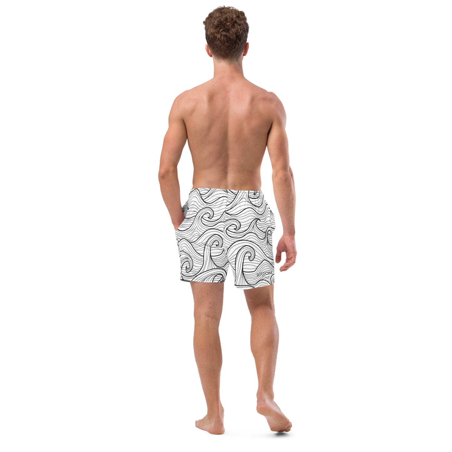 Bottom Time™ Eco-Friendly Men's Swim Trunks, Compass