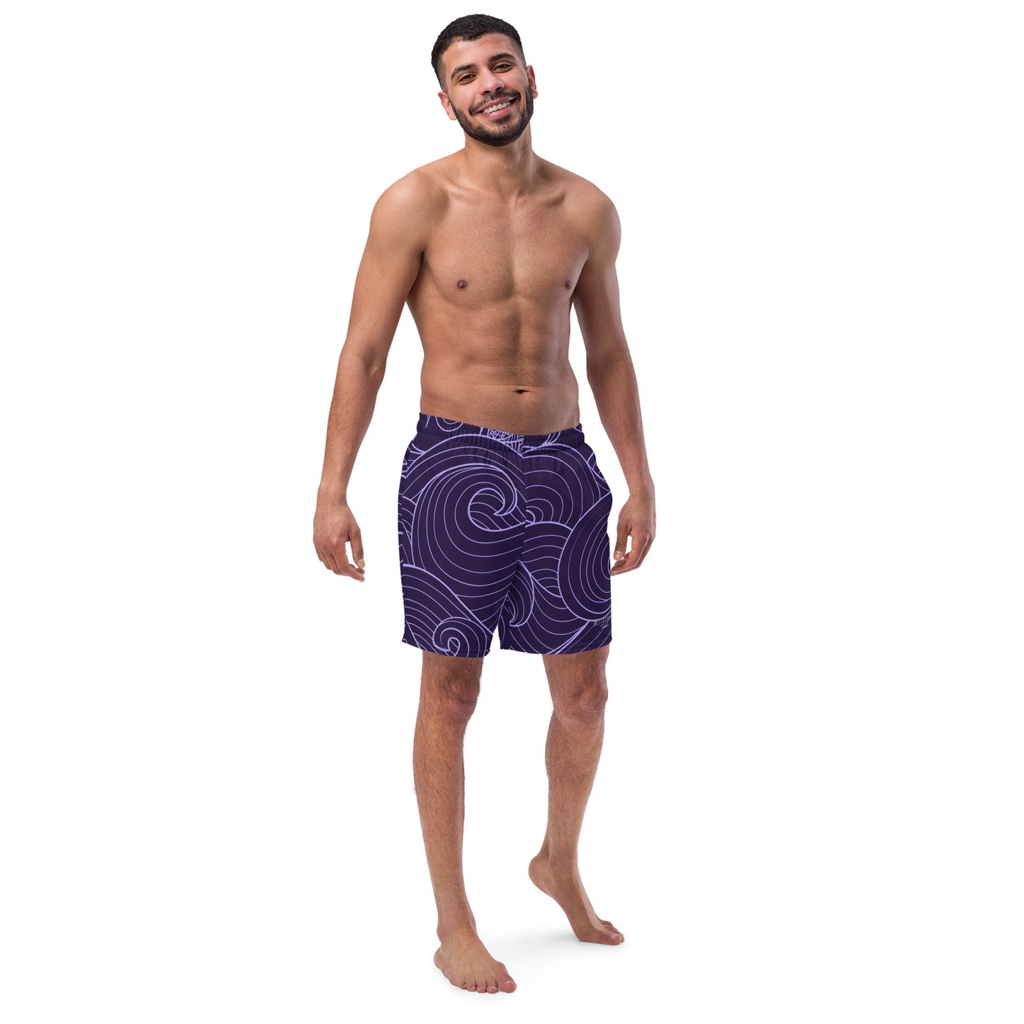 Bottom Time™ Eco-Friendly Men's Swim Trunks, Whale