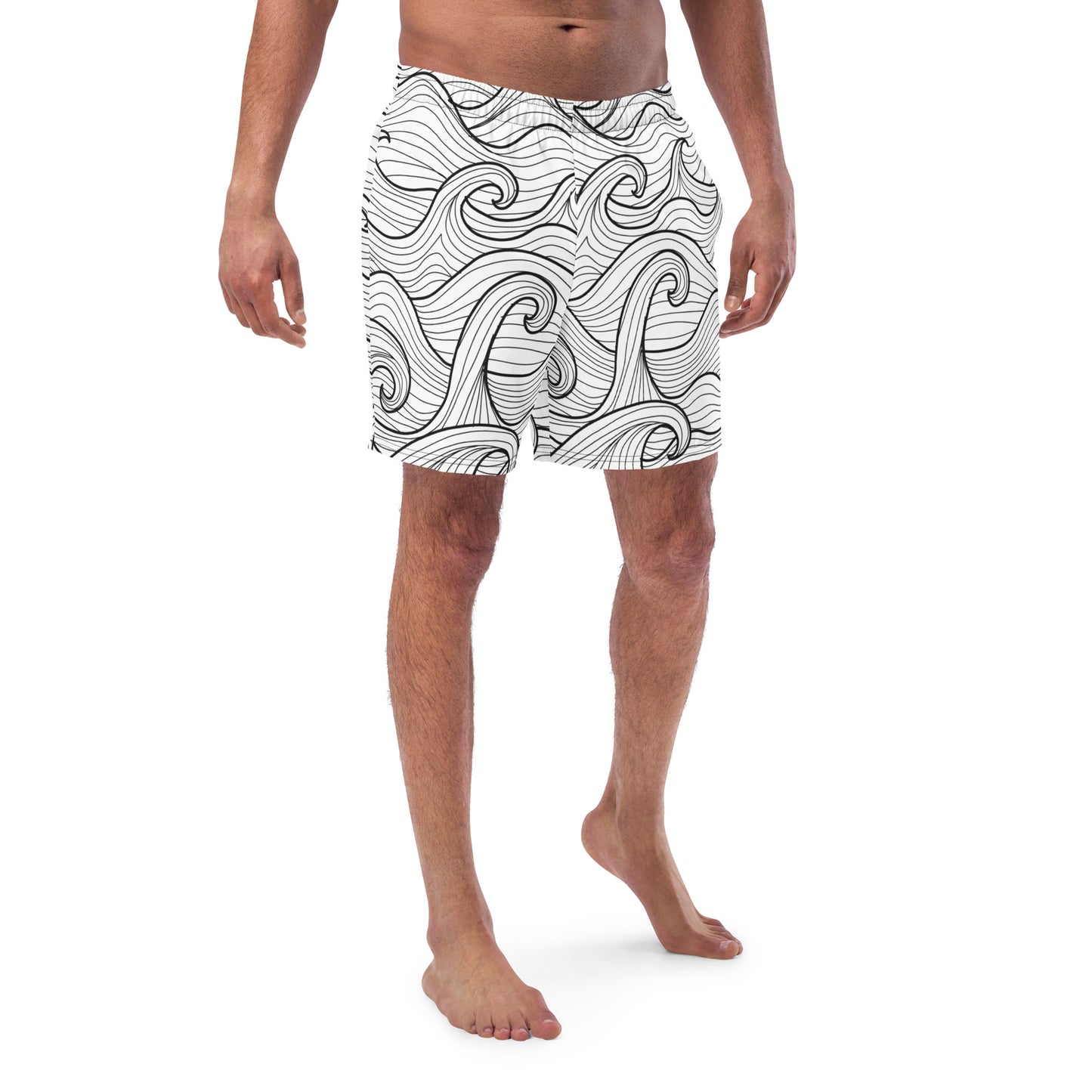 Bottom Time™ Eco-Friendly Men's Swim Trunks, Compass