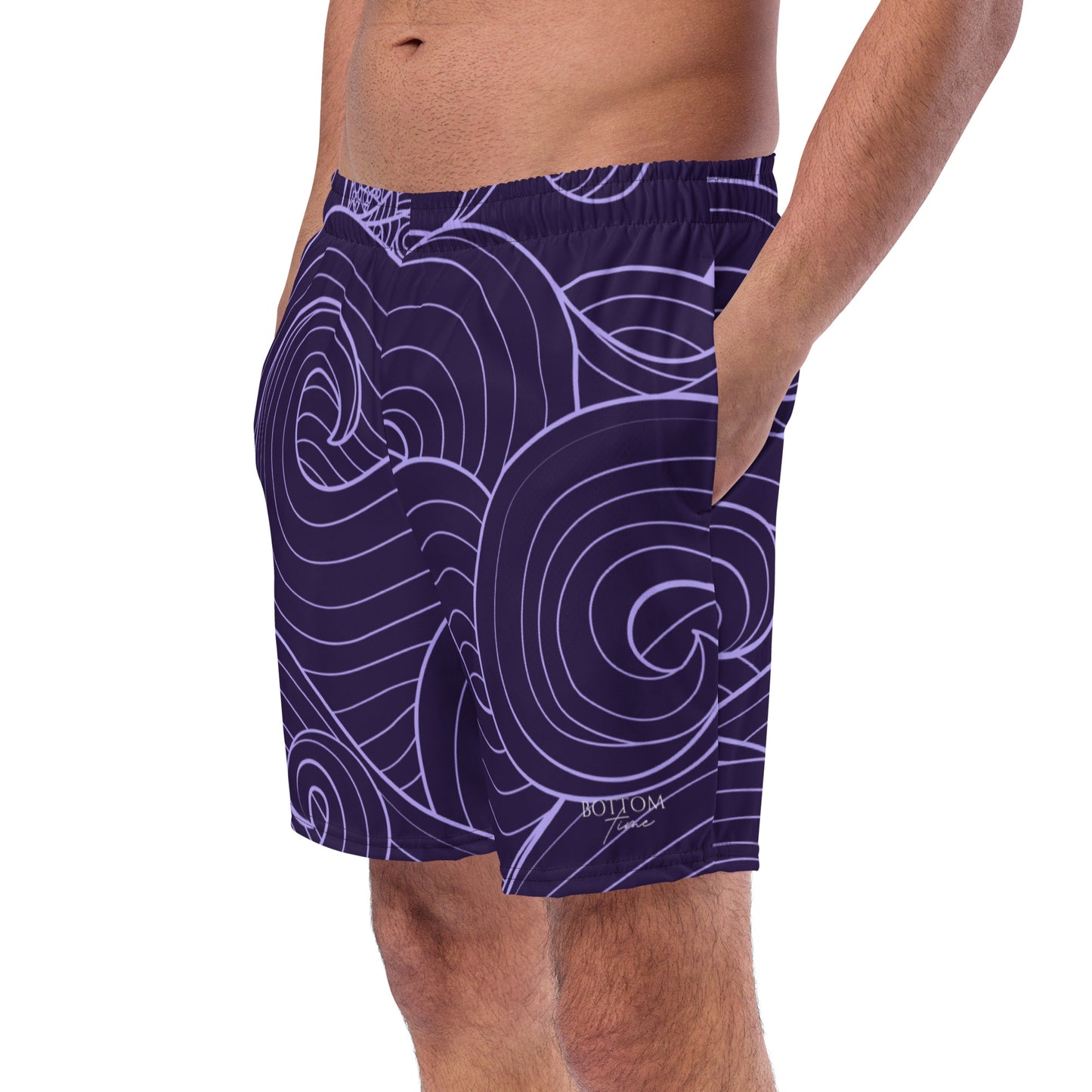 Bottom Time™ Eco-Friendly Men's Swim Trunks, Whale