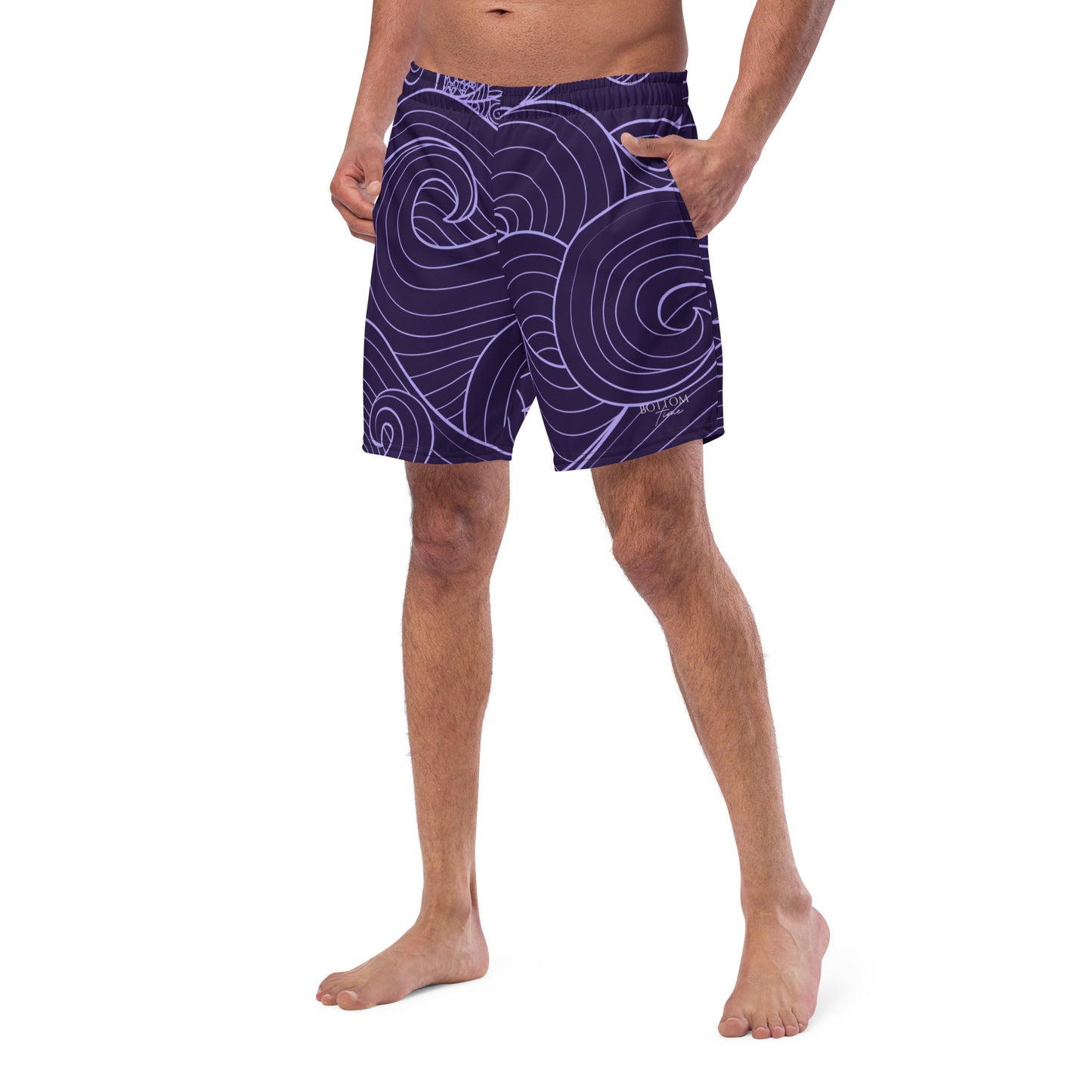 Bottom Time™ Eco-Friendly Men's Swim Trunks, Whale