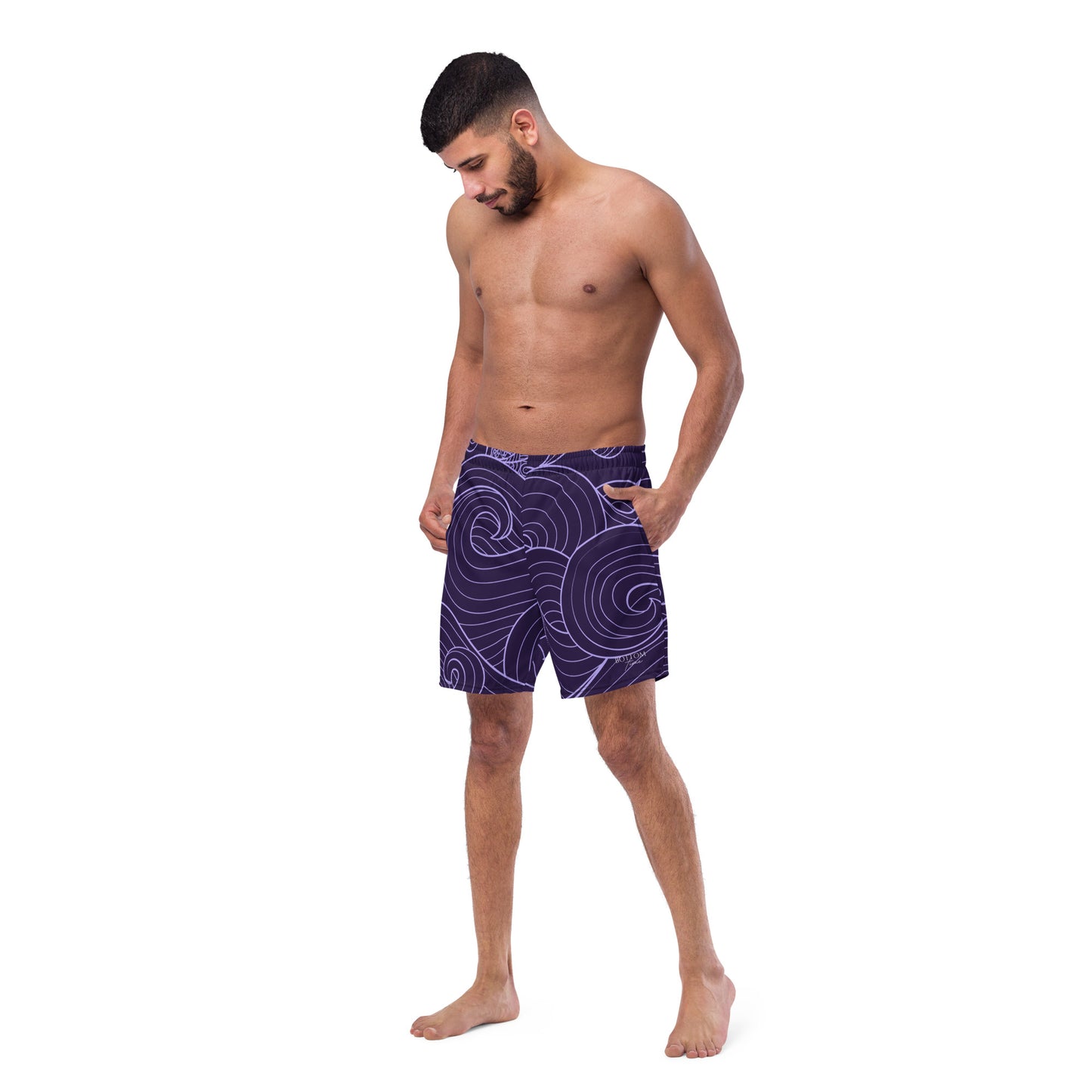 Bottom Time™ Eco-Friendly Men's Swim Trunks, Whale