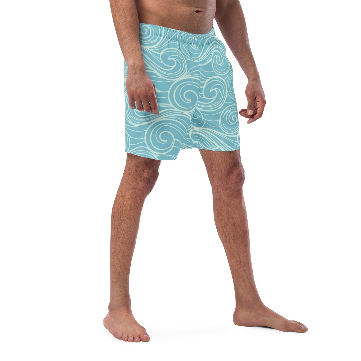 Bottom Time™ Eco-Friendly Men's Swim Trunks, Dolphin