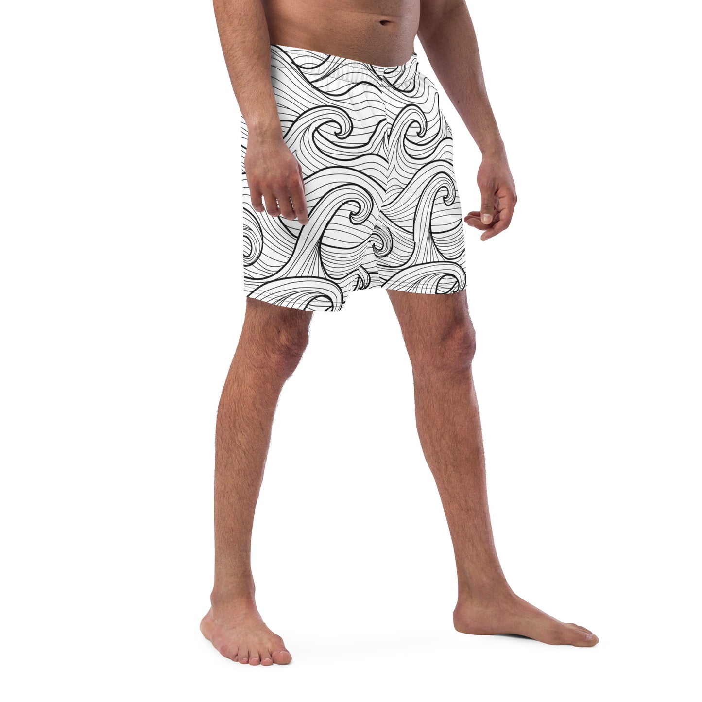 Bottom Time™ Eco-Friendly Men's Swim Trunks, Compass