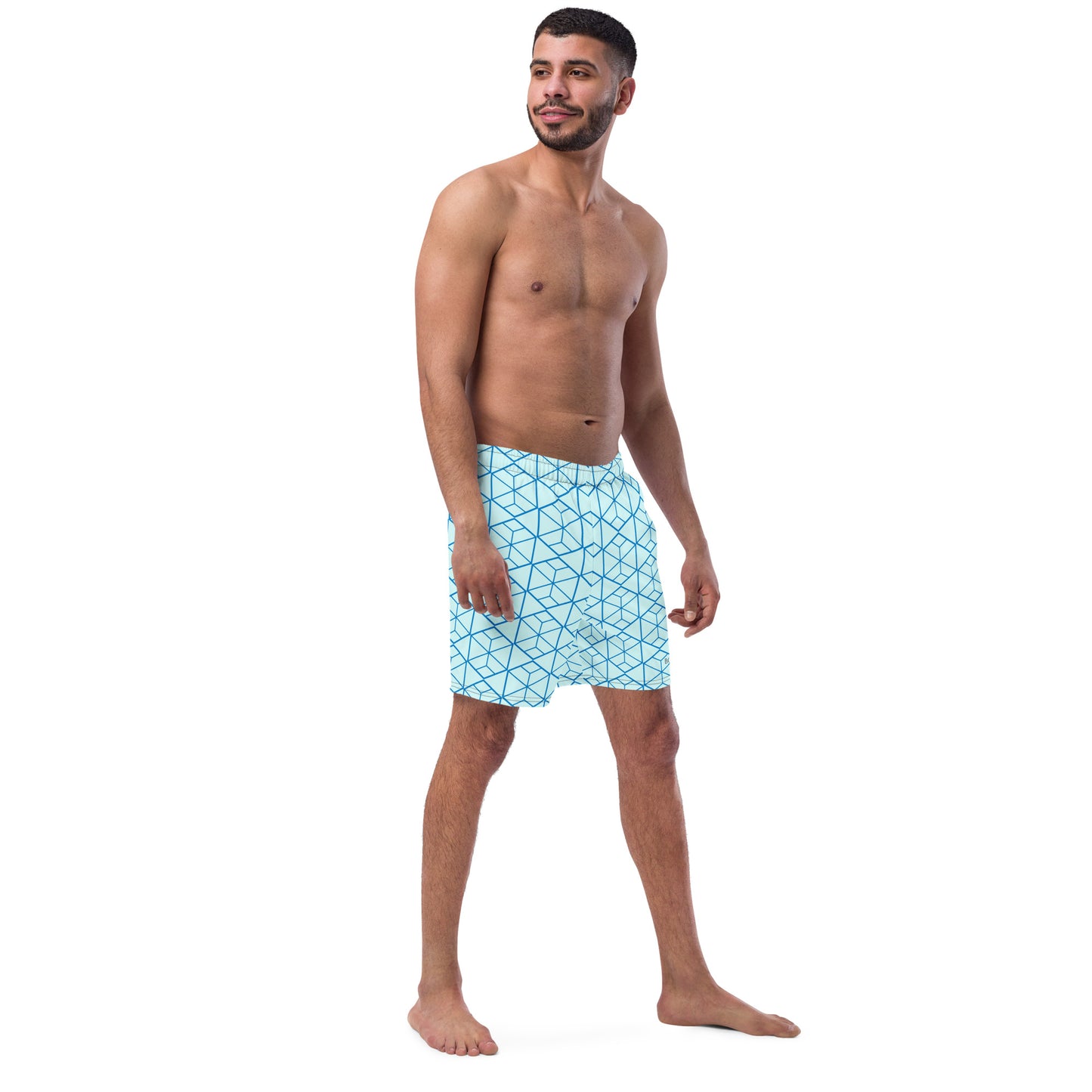 Bottom Time™ Eco-Friendly Men's Swim Trunks, Custom, Shark