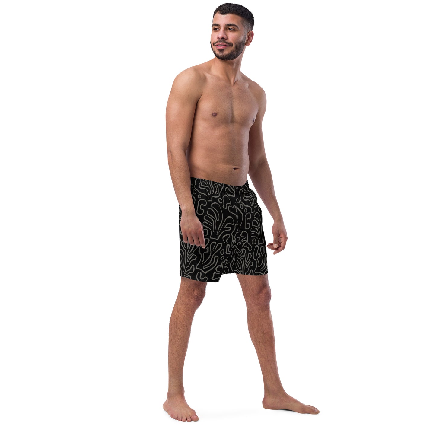 Bottom Time™ Eco-Friendly Men's Swim Trunks, Black