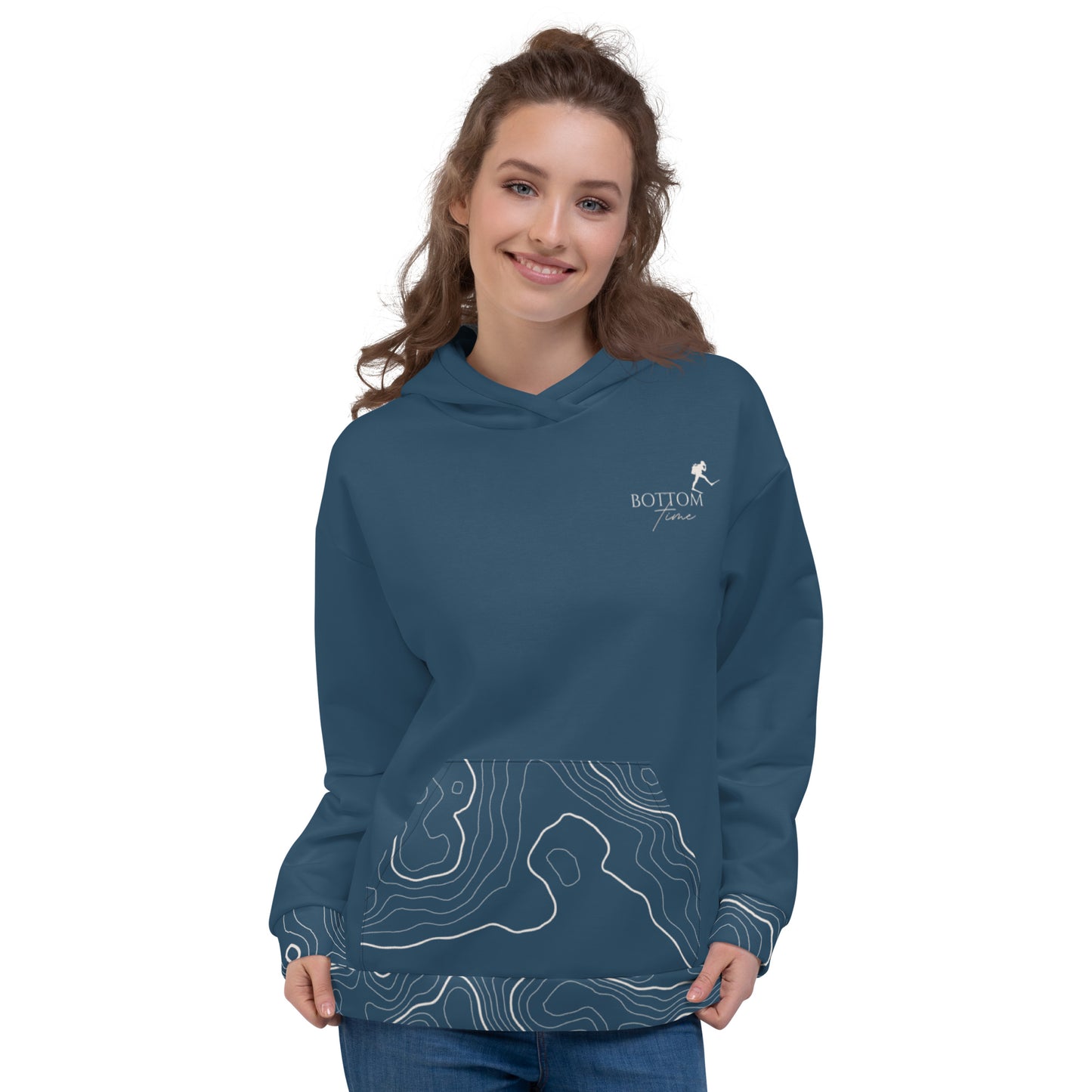 Bottom Time™ Eco-Friendly Unisex Hoodie, Ocean Floor, Sets, Scuba Diver Hoodie