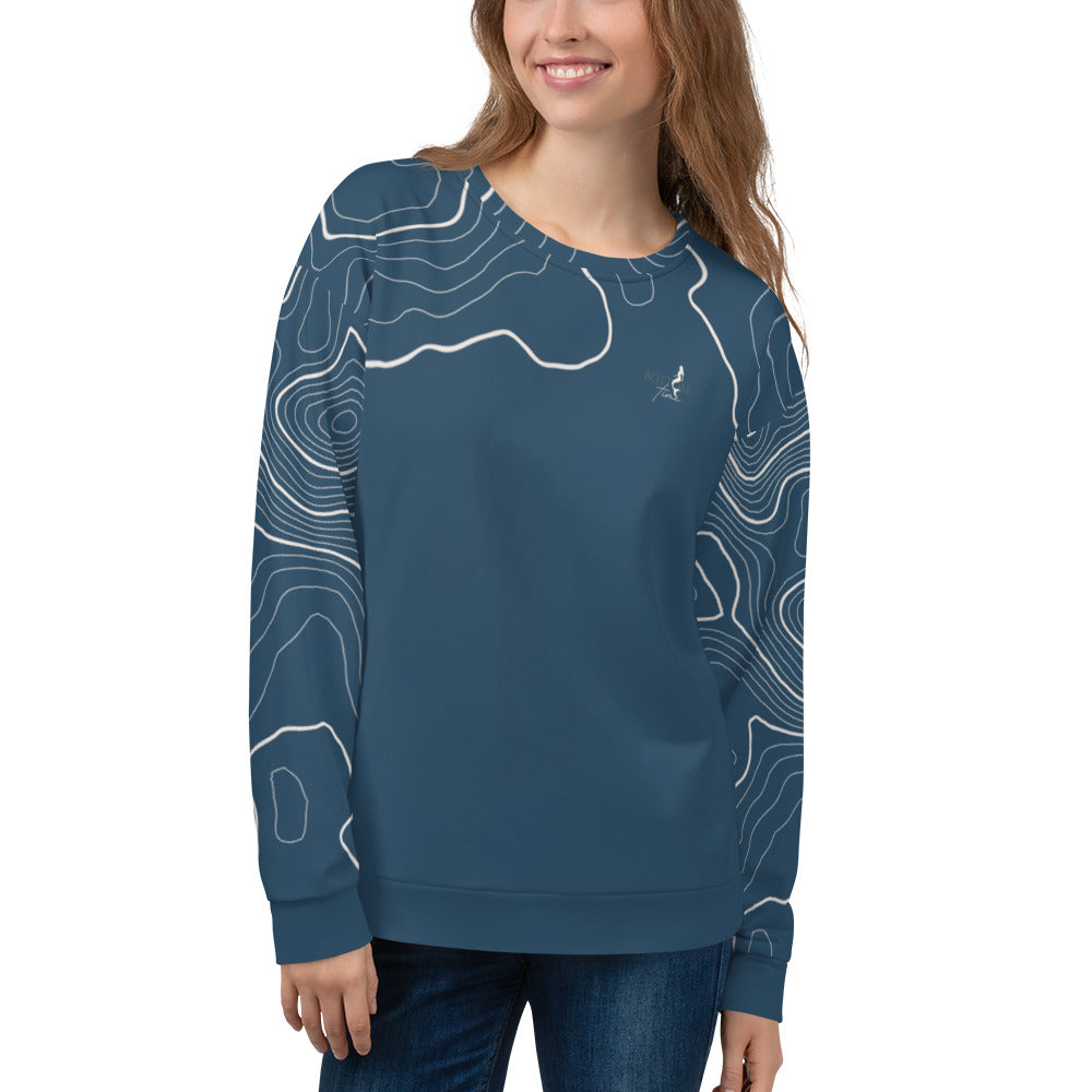 Bottom Time™ Eco-Friendly Unisex Organic Sweatshirt, Ocean Floor, Sets