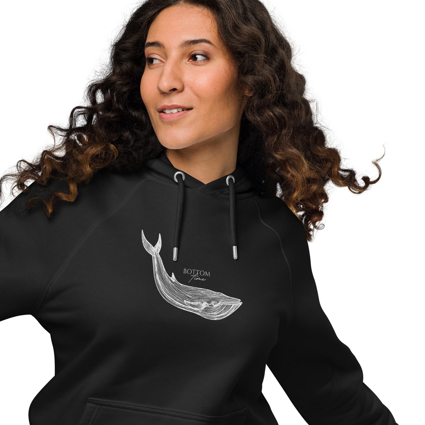 Bottom Time™ Eco-Friendly Unisex Hoodie, Whale