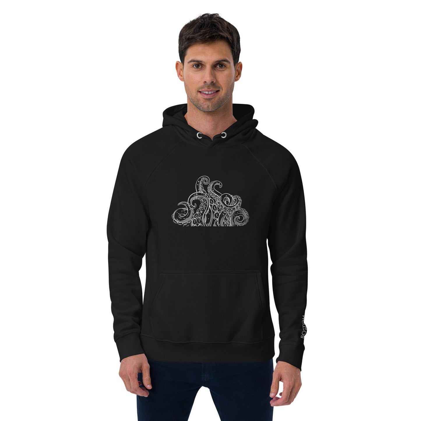 Bottom Time™ Eco-Friendly Unisex Hoodie, Octopus