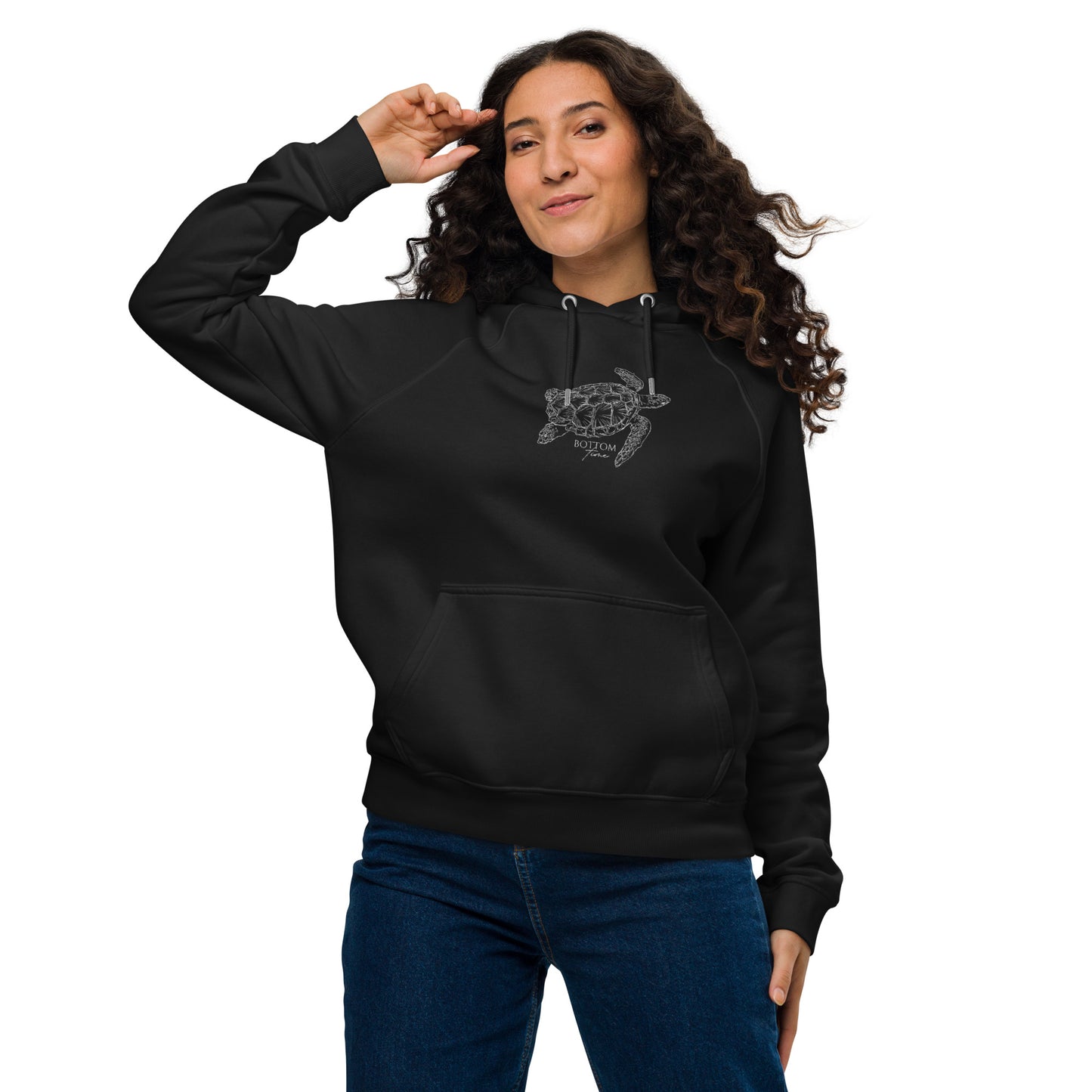 Bottom Time™ Eco-Friendly Unisex Hoodie, Sea Turtle