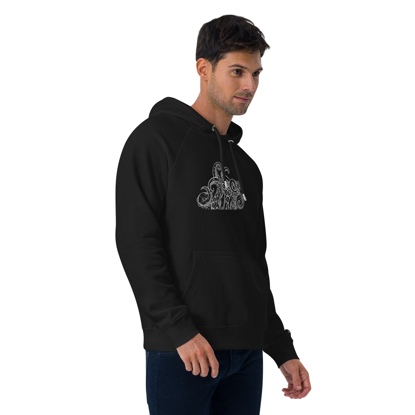 Bottom Time™ Eco-Friendly Unisex Hoodie, Octopus