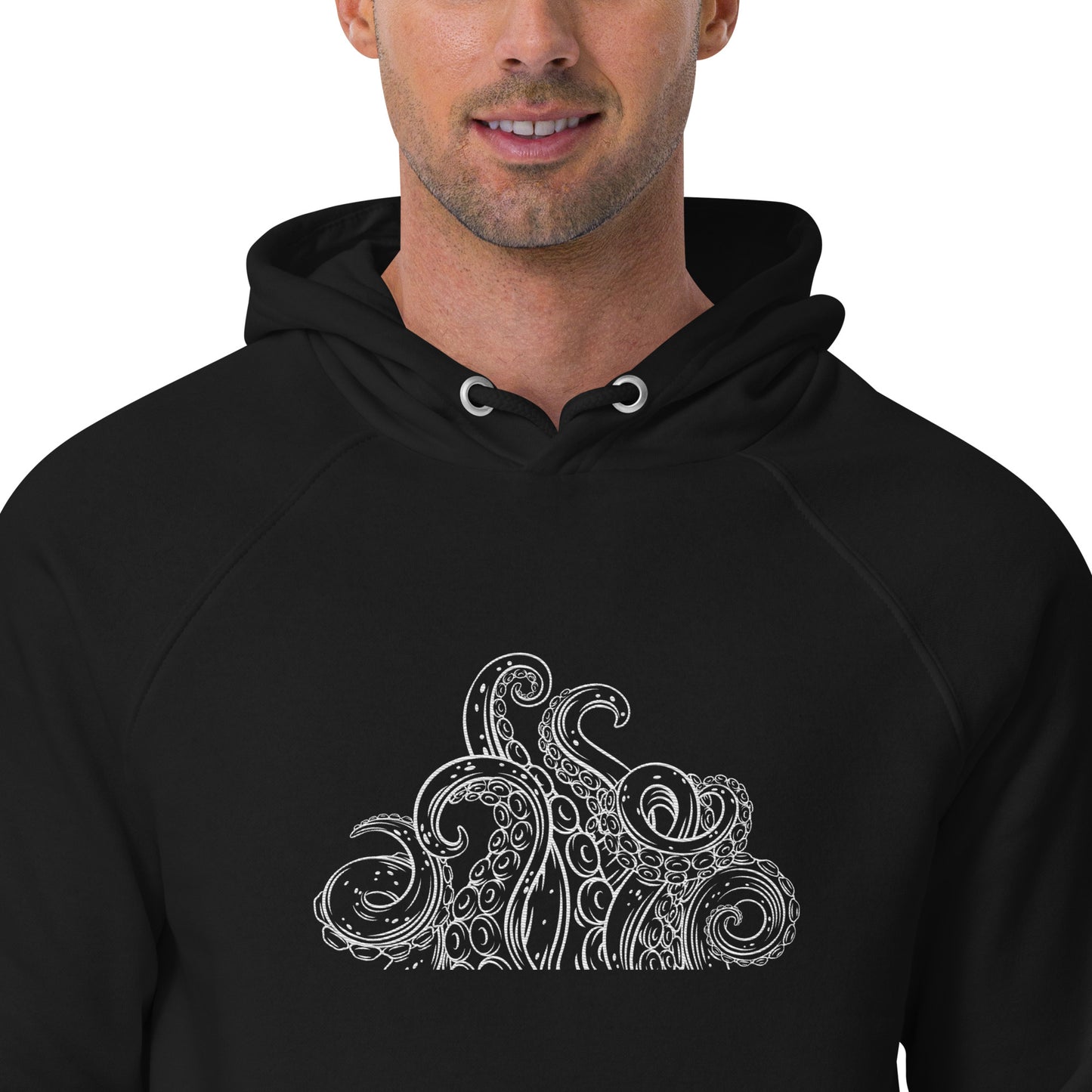 Bottom Time™ Eco-Friendly Unisex Hoodie, Octopus