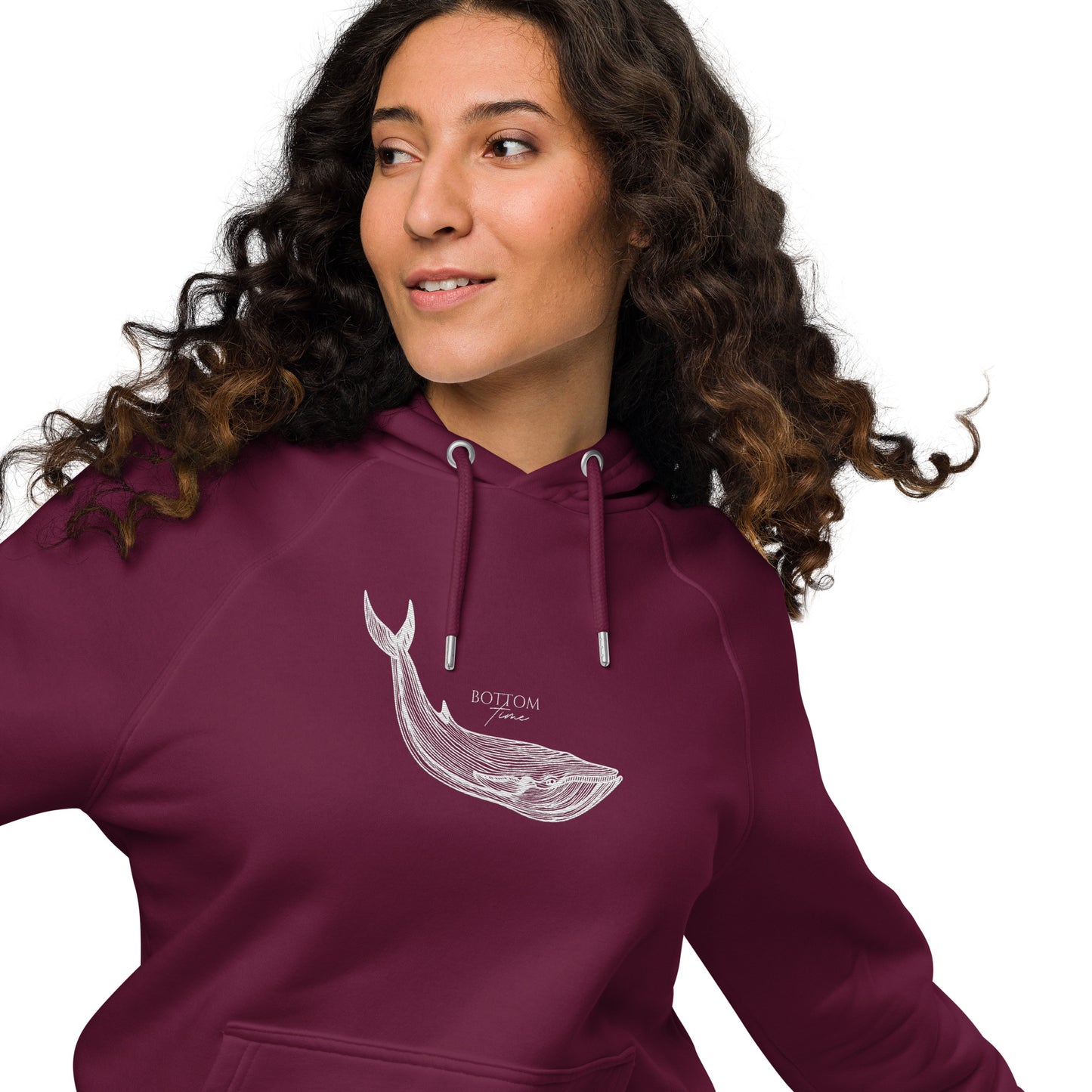 Bottom Time™ Eco-Friendly Unisex Hoodie, Whale