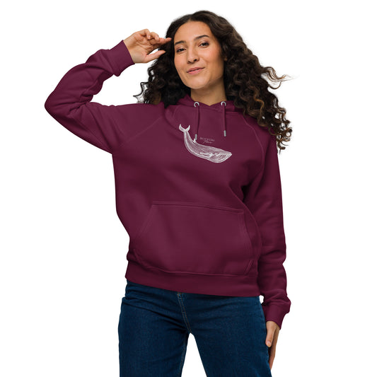 Bottom Time™ Eco-Friendly Unisex Hoodie, Whale